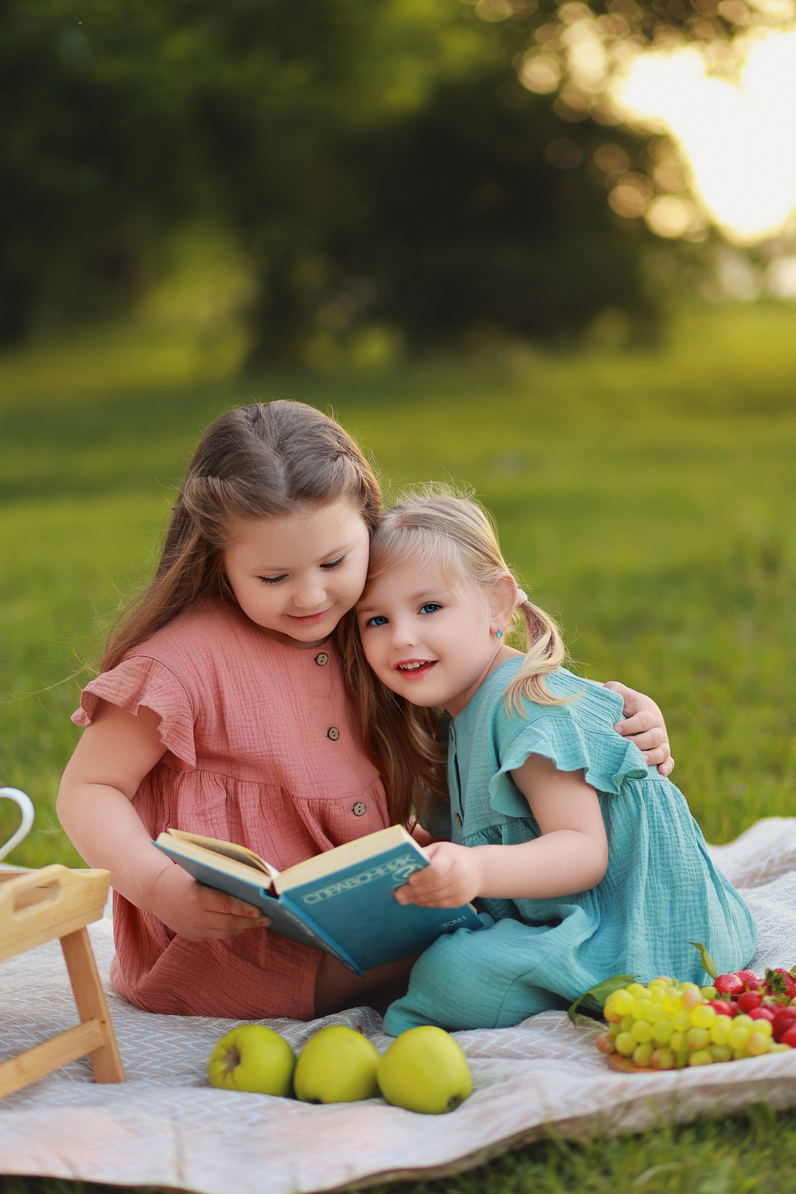 Чаепитие в парке. Детский семейный фотограф Краснодар