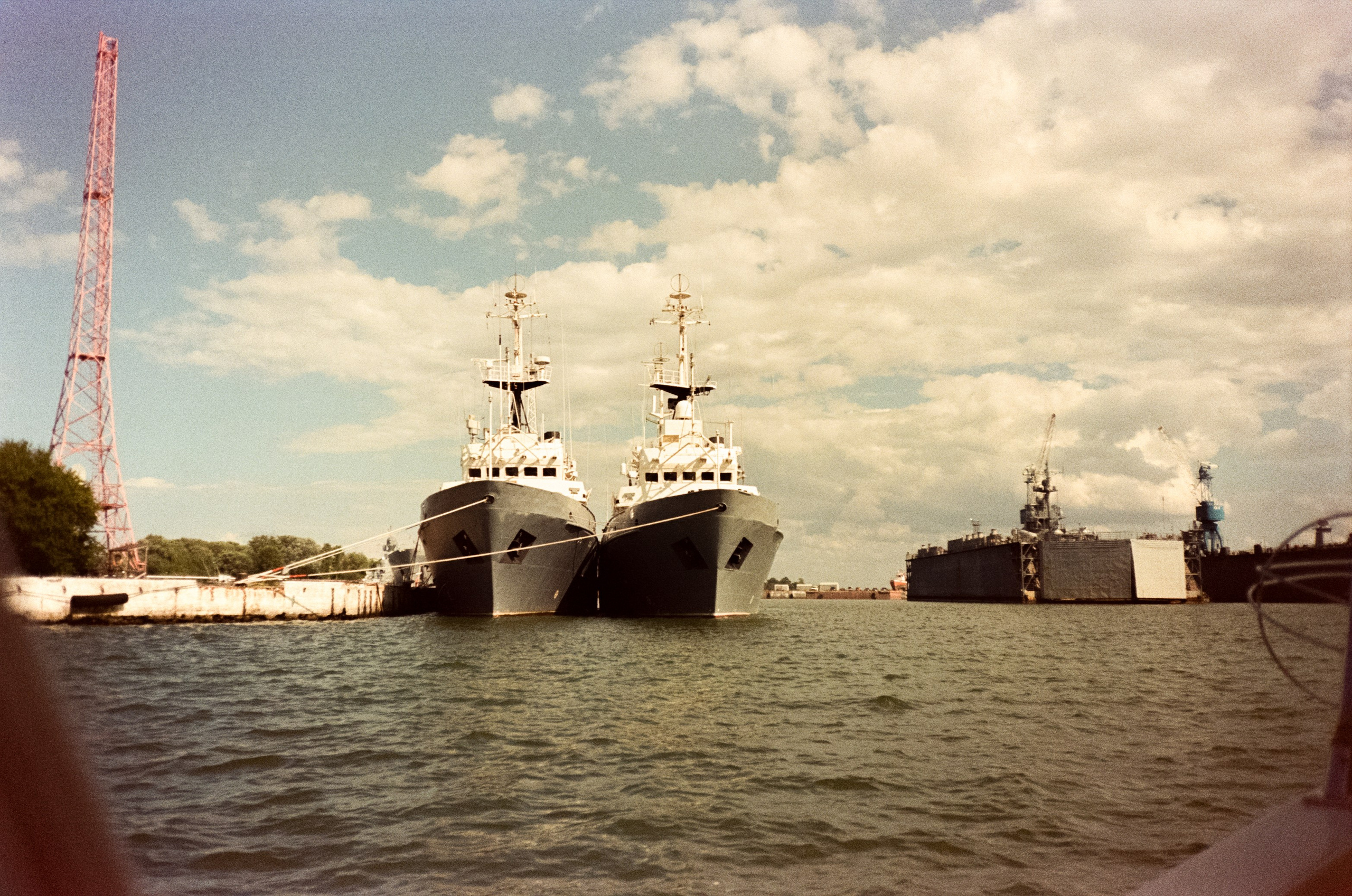 5 июля Балтийск, прогулка на катере по Балтийской бухте