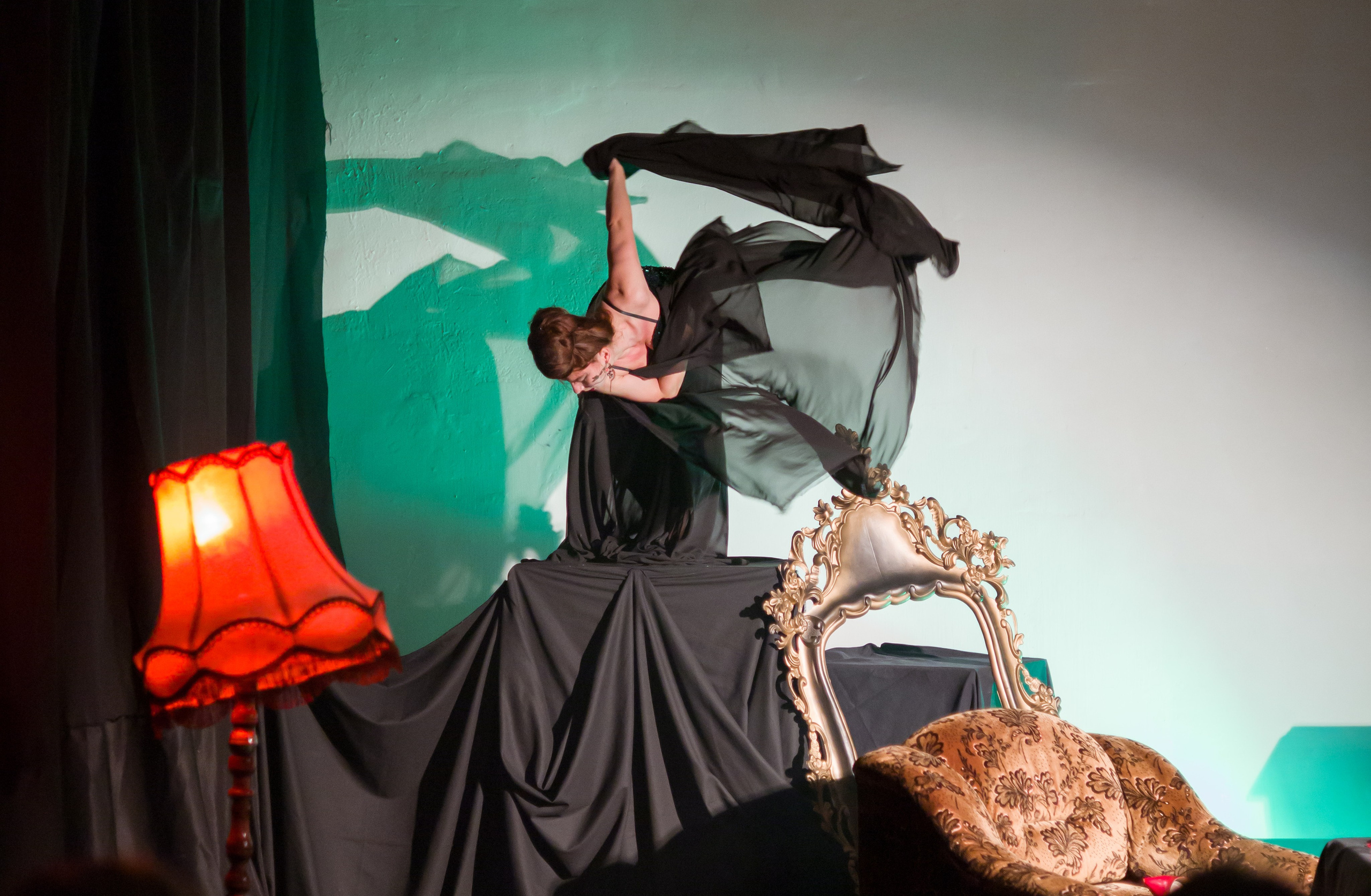 Пластический спектакль «Горгона». Портретный и репортажный фотограф Екатерина Селиверстова, Кострома