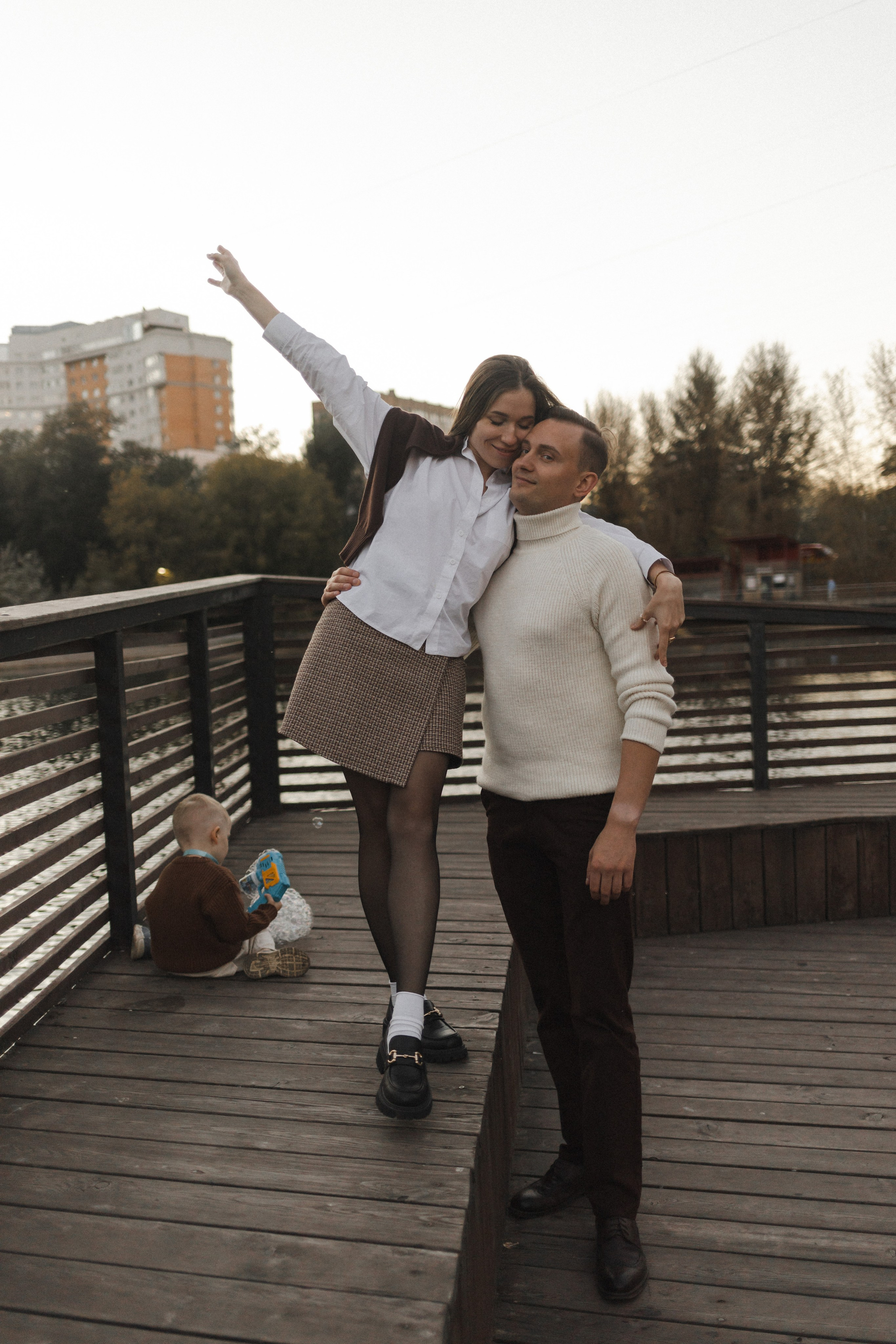 Илья, Марина и Максим. Семейный фотограф в Москве