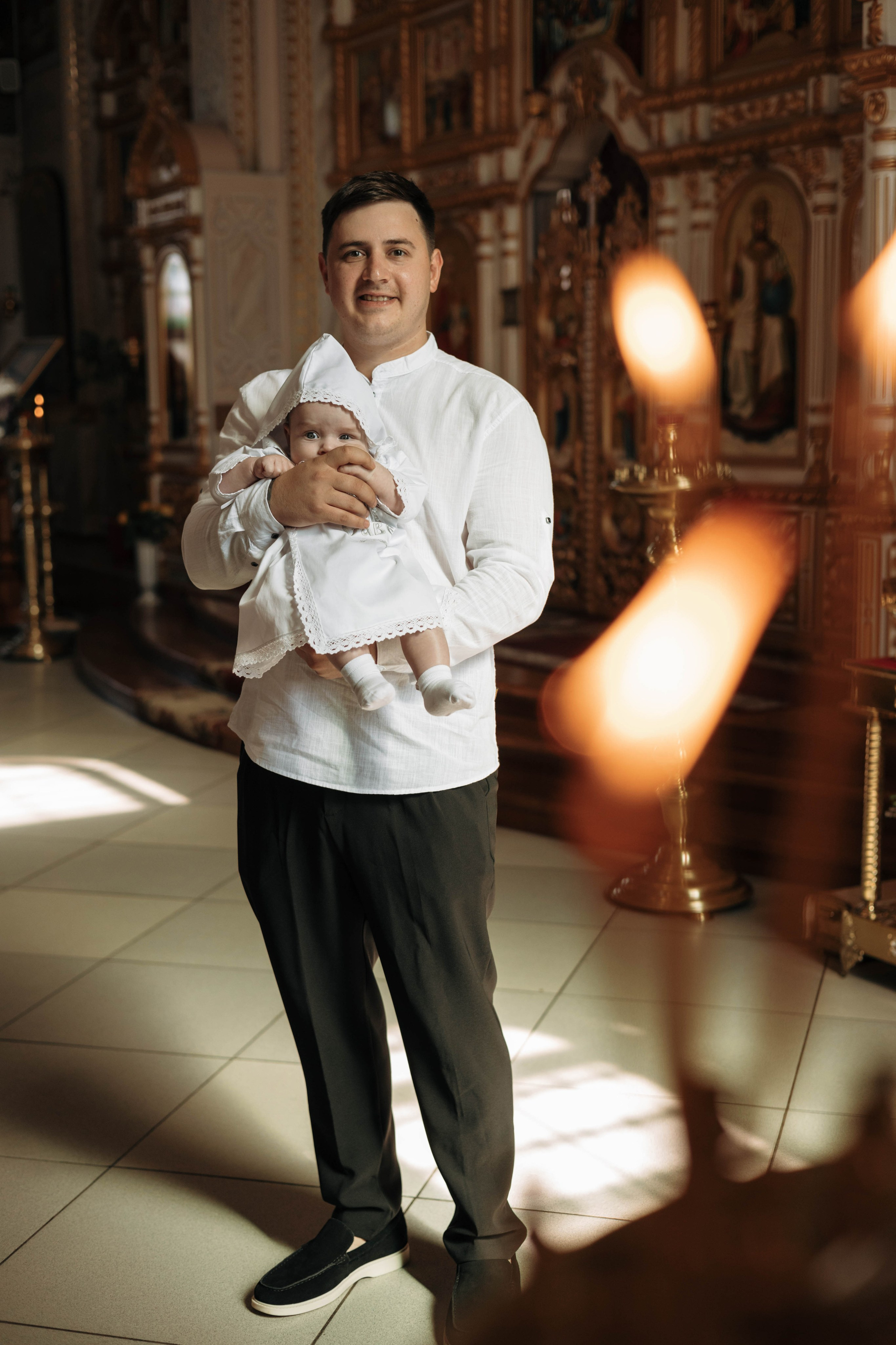 Таинство Крещения Савелия. Фотограф Сальск Катерина