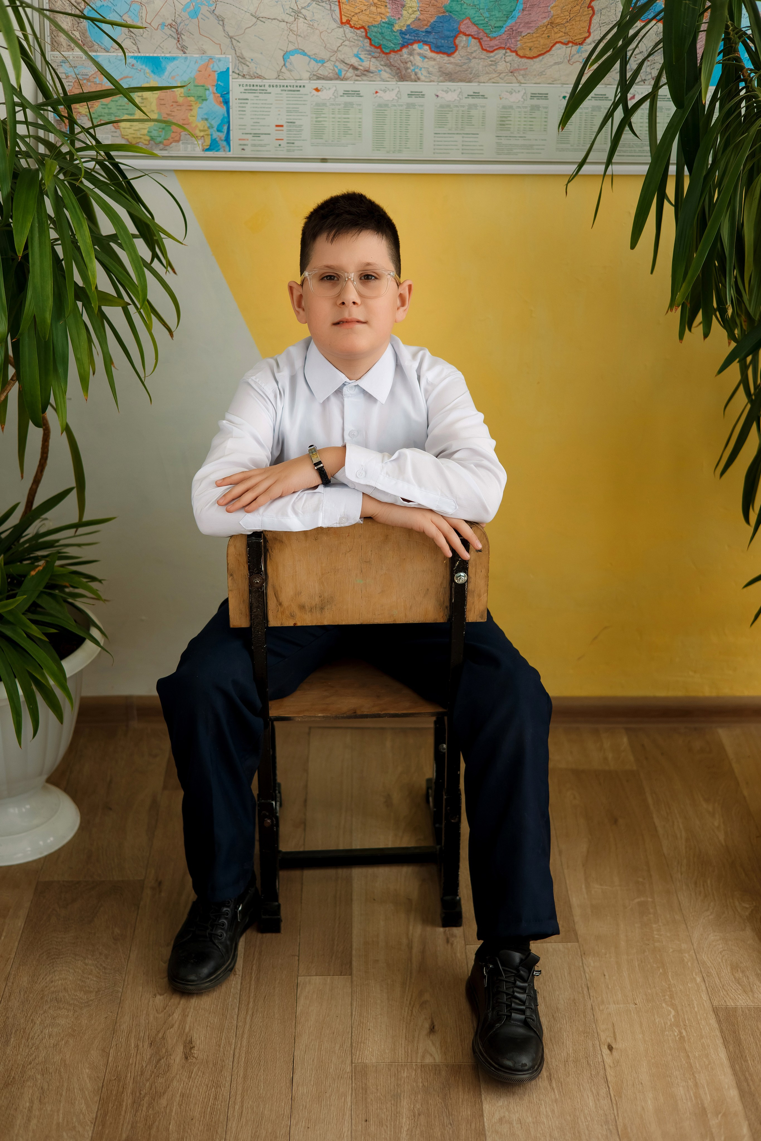 4 класс с. Барабаш. Фотограф Любовь Корниенко, Примоский край