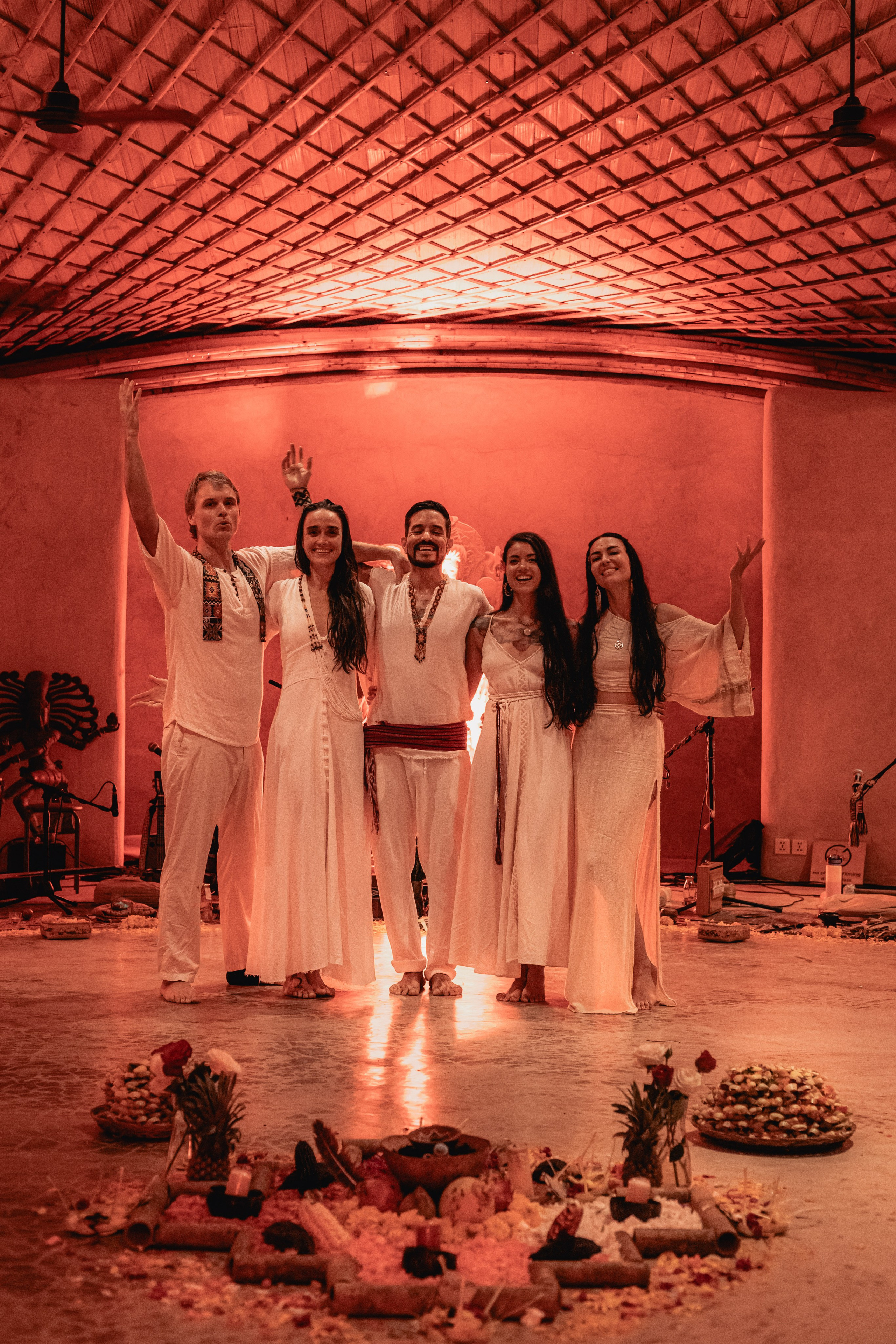 Cacao ceremony Full moon jan w Juan. Mariam Bagdasaryan