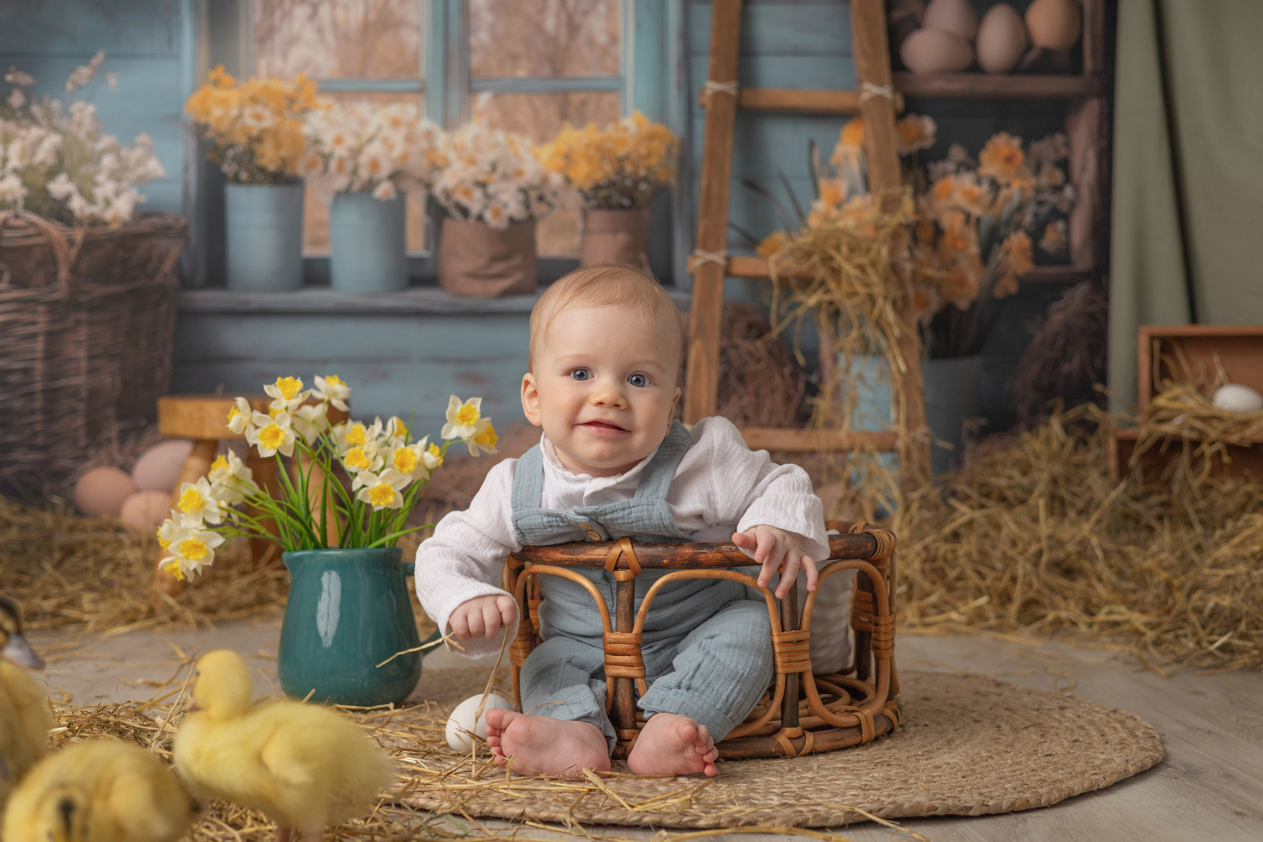 «Пасхальный». «Вкадре» — фотосессия новорожденных Тула | детский фотограф в Туле