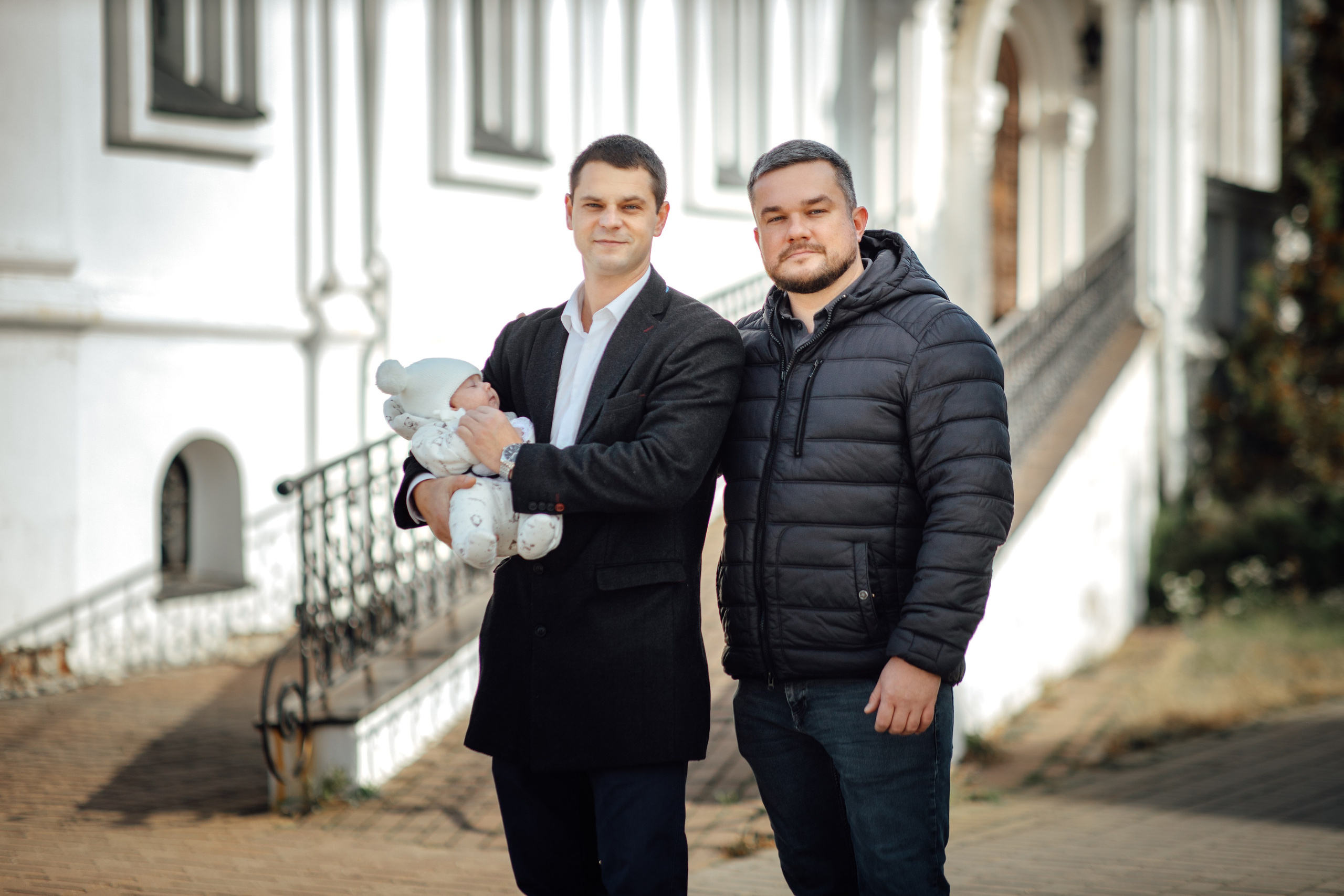 Крещение Тимура храм иконы Всех Скорбящих Радость, октябрь 2024