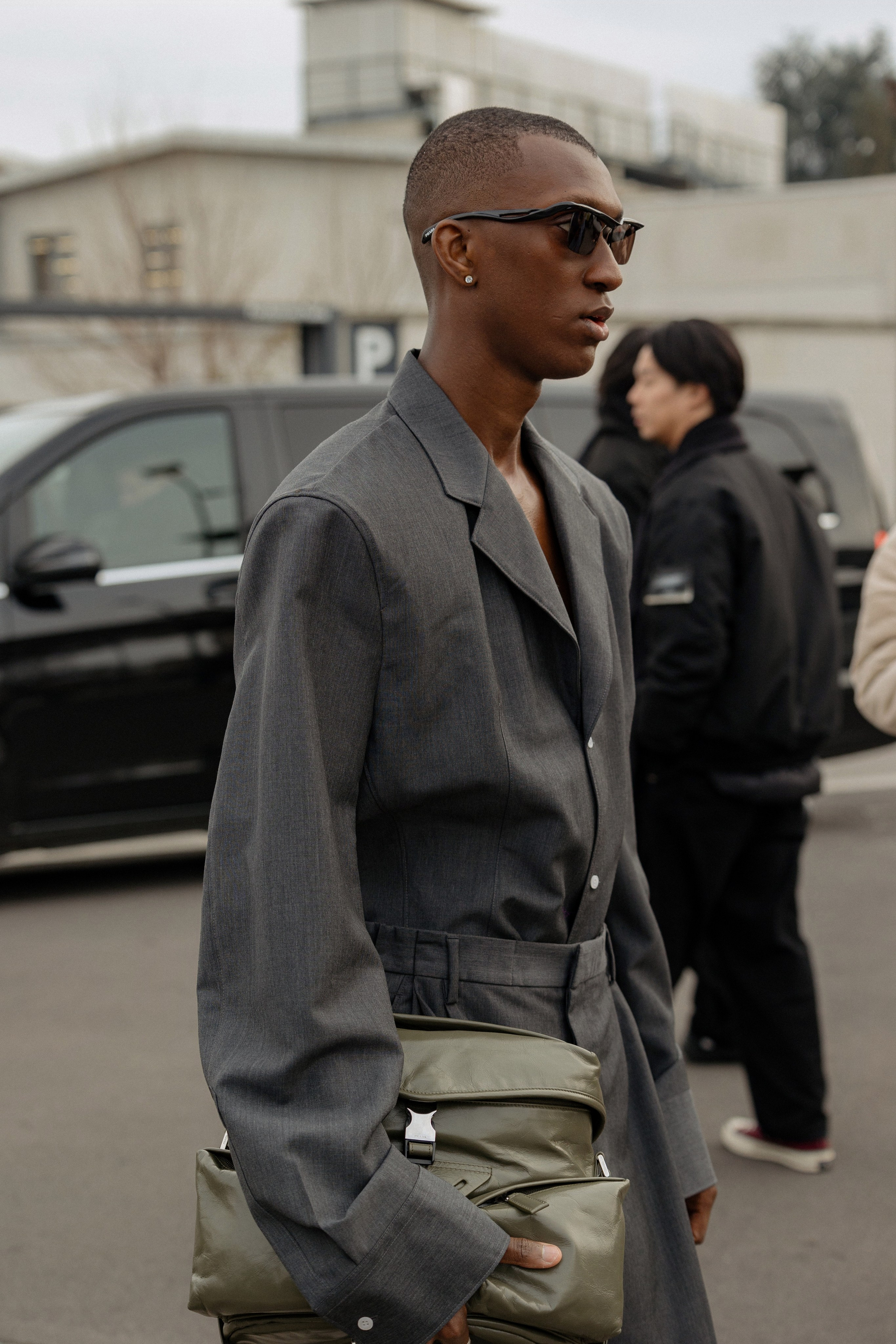 Milan Mens fashion week FW 24/25 PRADA. Photographer in Milan Ivan Goncharov