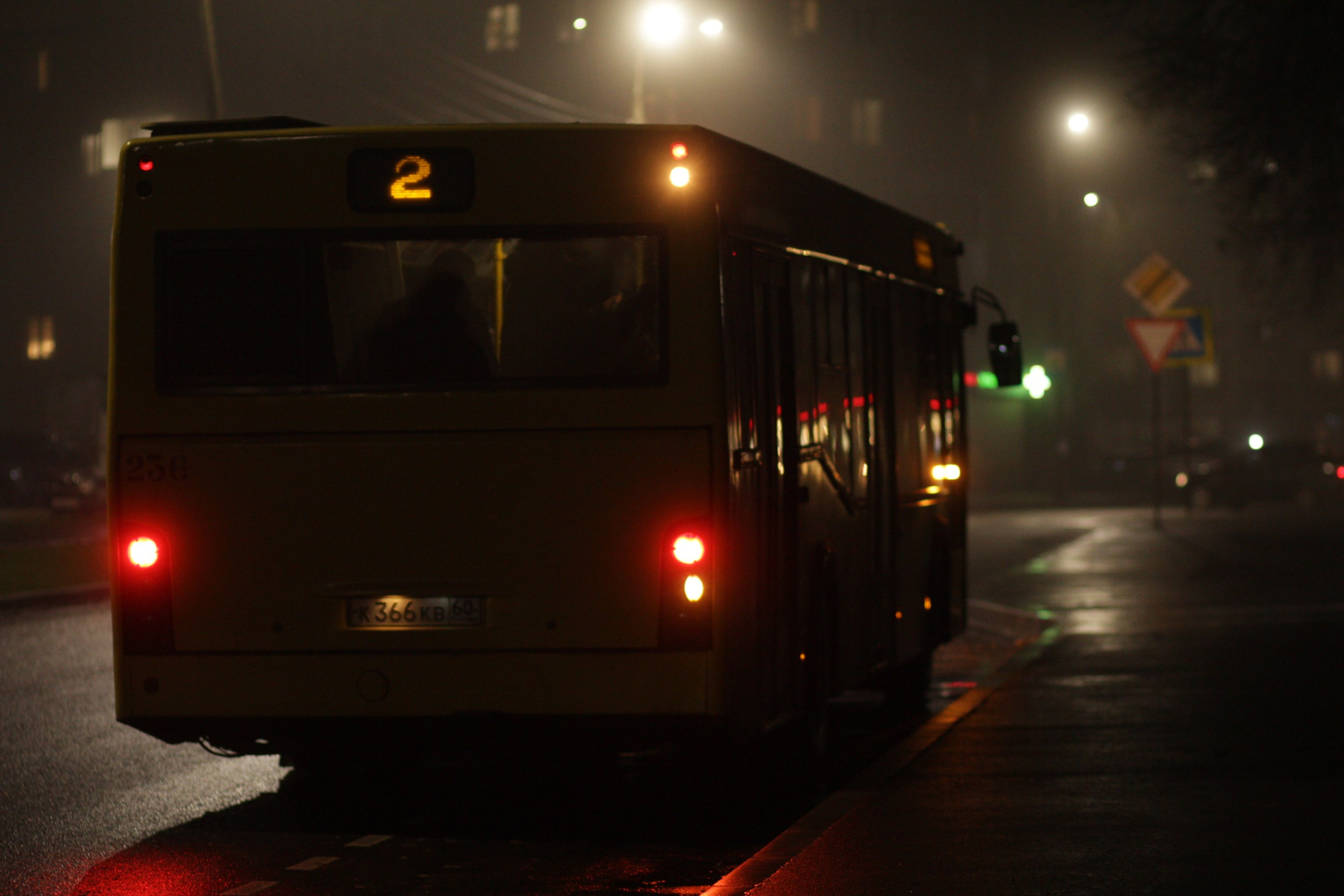 Автобус ночной рейс