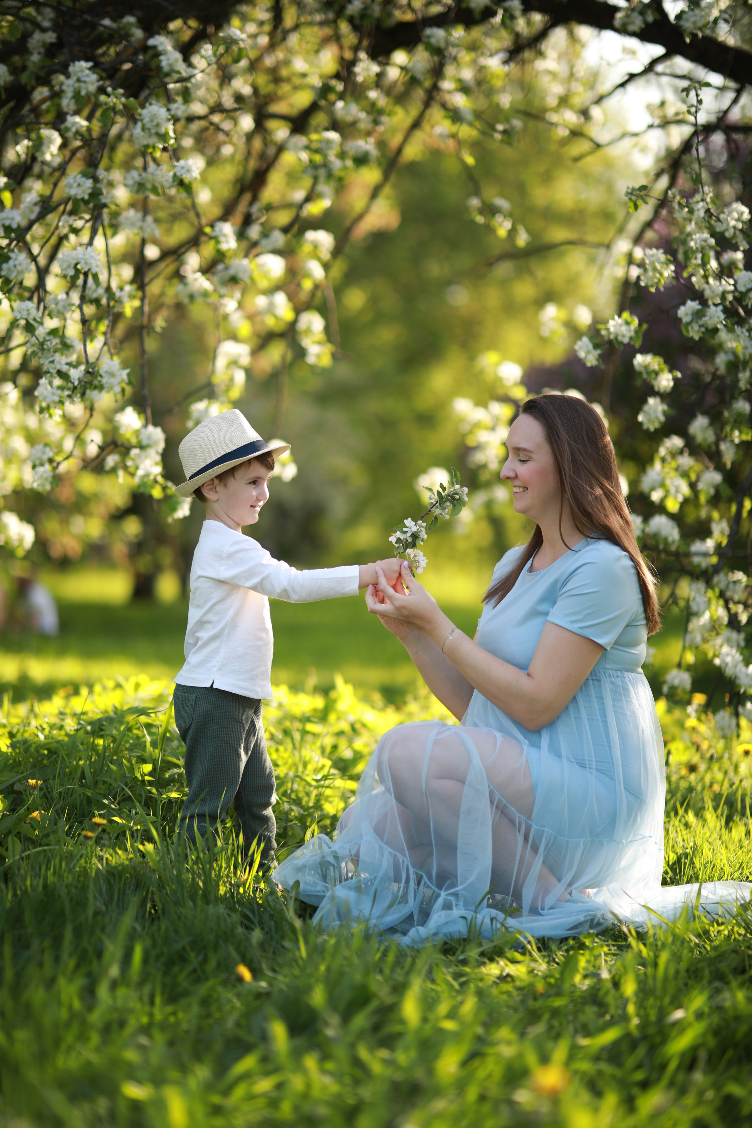 Цветение. Фотограф Юлия Рязанова Москва семейный и детский