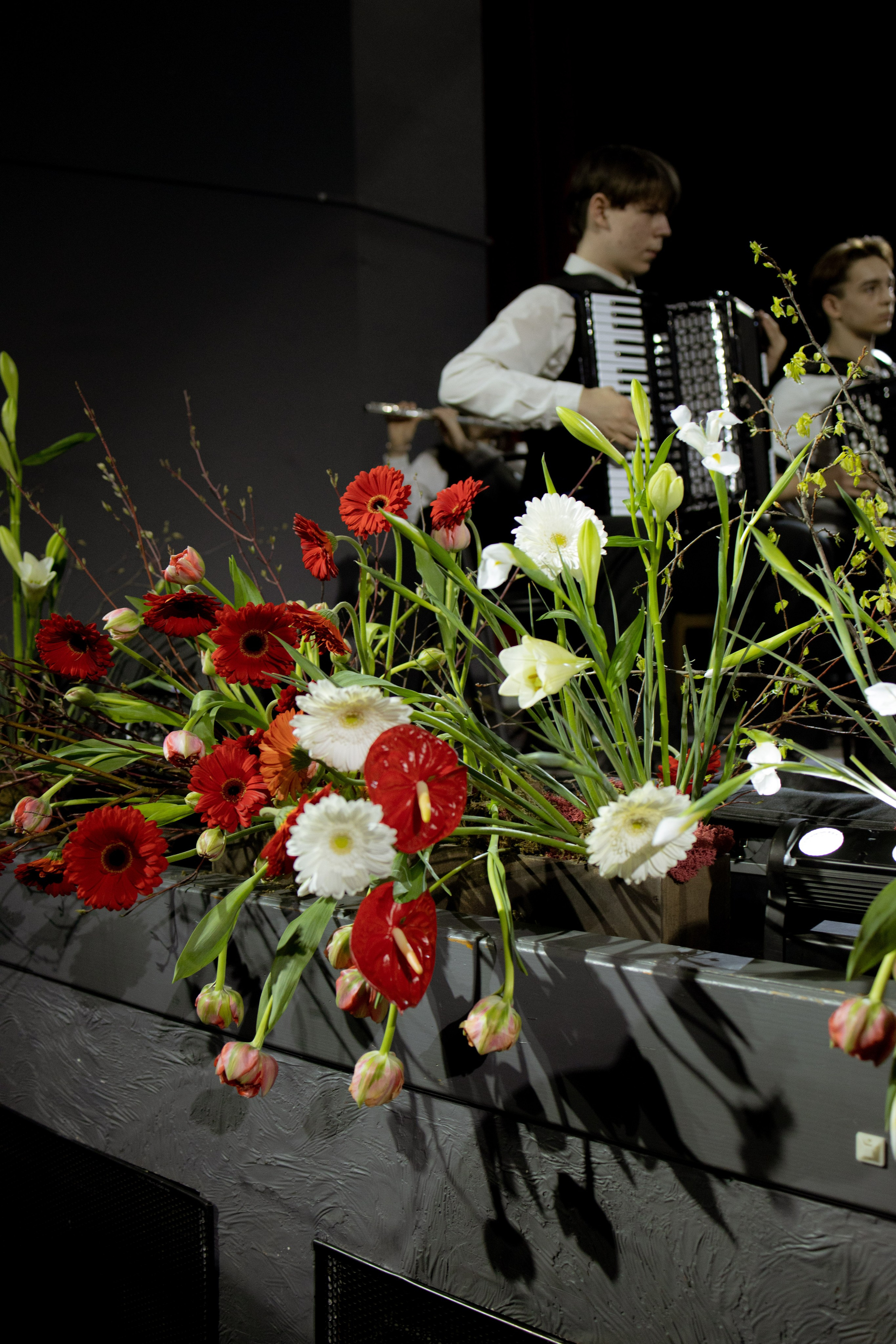 Оформление Отчетного концерта Музыкальной школы Глазунова. Оформление свадеб, декор свадеб Вера Маркова, Москва