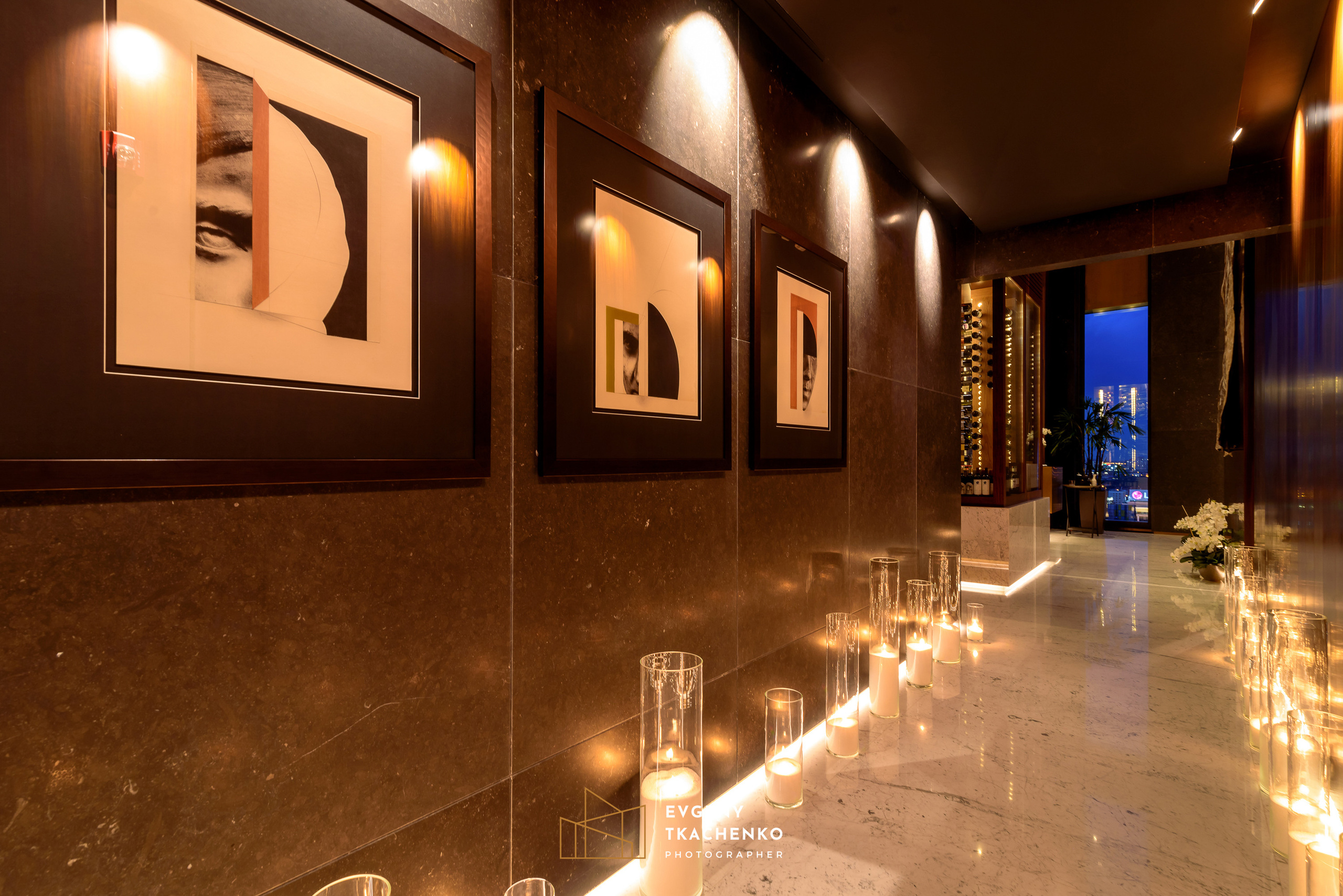 Ресторан «Selfie». Архитектурный и интерьерный фотограф в Казахстане