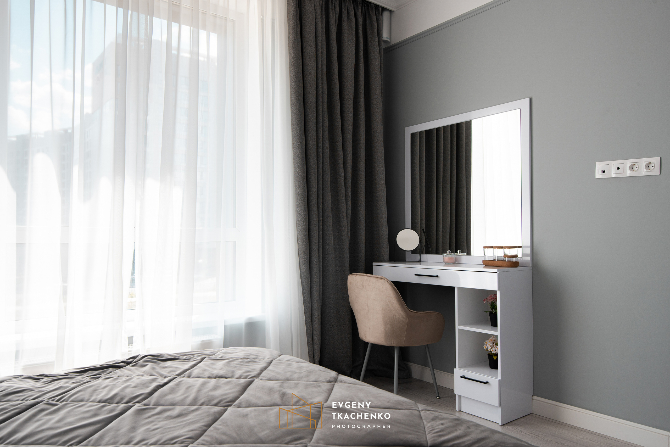 Интерьер квартиры «Smart Remont» от BI Group. Архитектурный и интерьерный фотограф в Казахстане