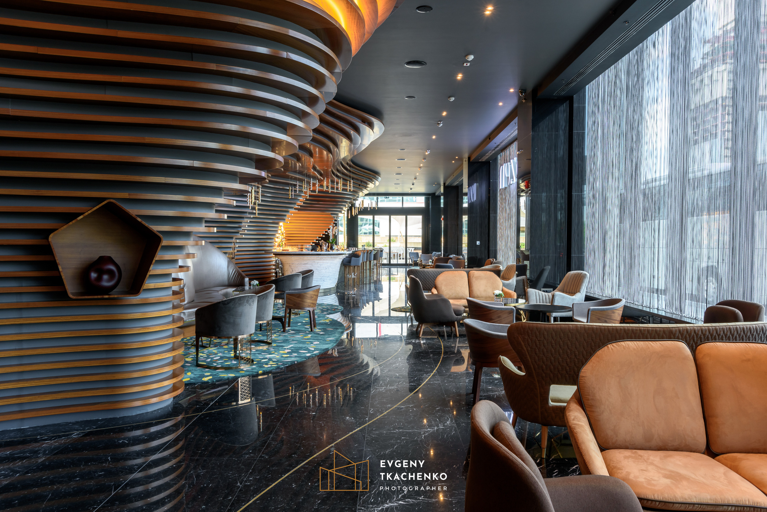 Бар «Өzen». Архитектурный и интерьерный фотограф в Казахстане