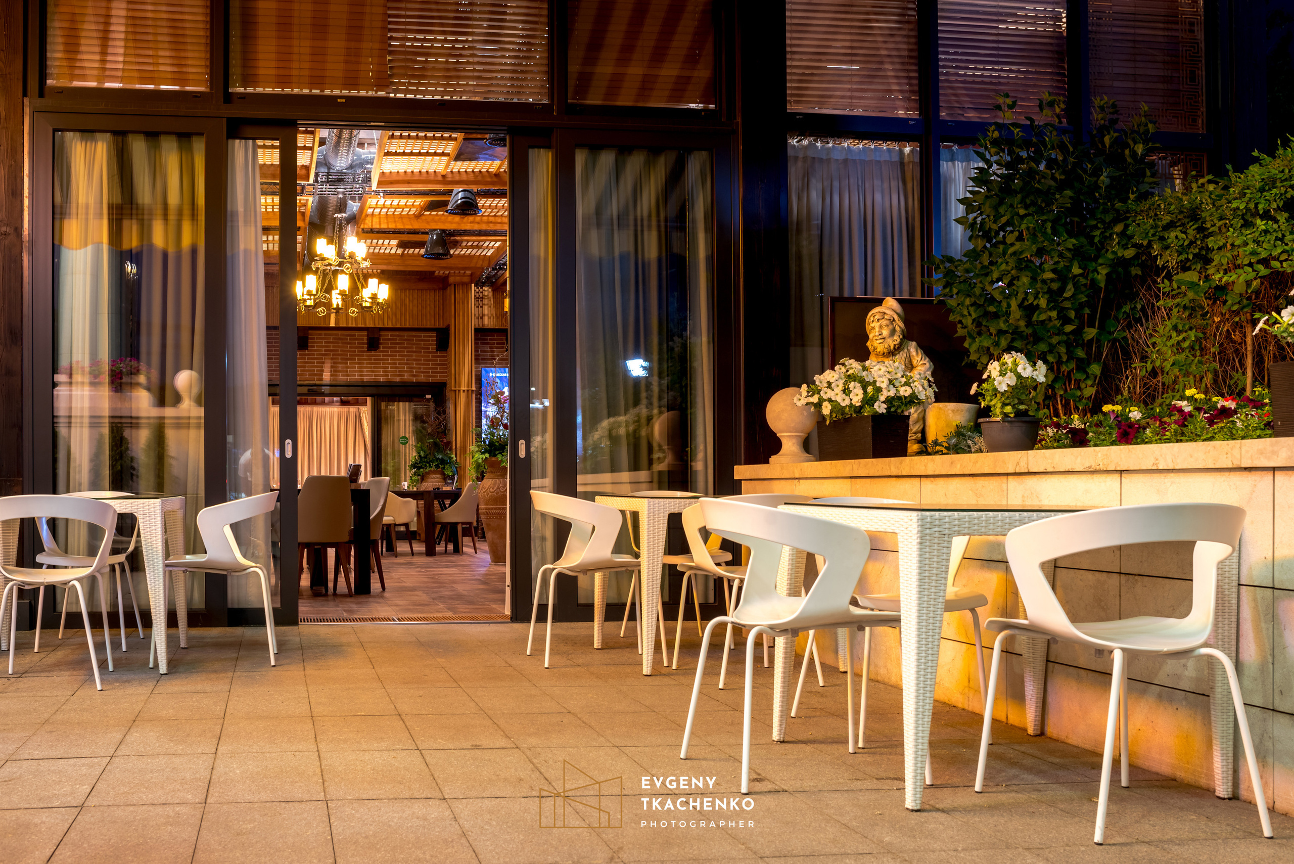Ресторан «Lugano». Архитектурный и интерьерный фотограф в Казахстане