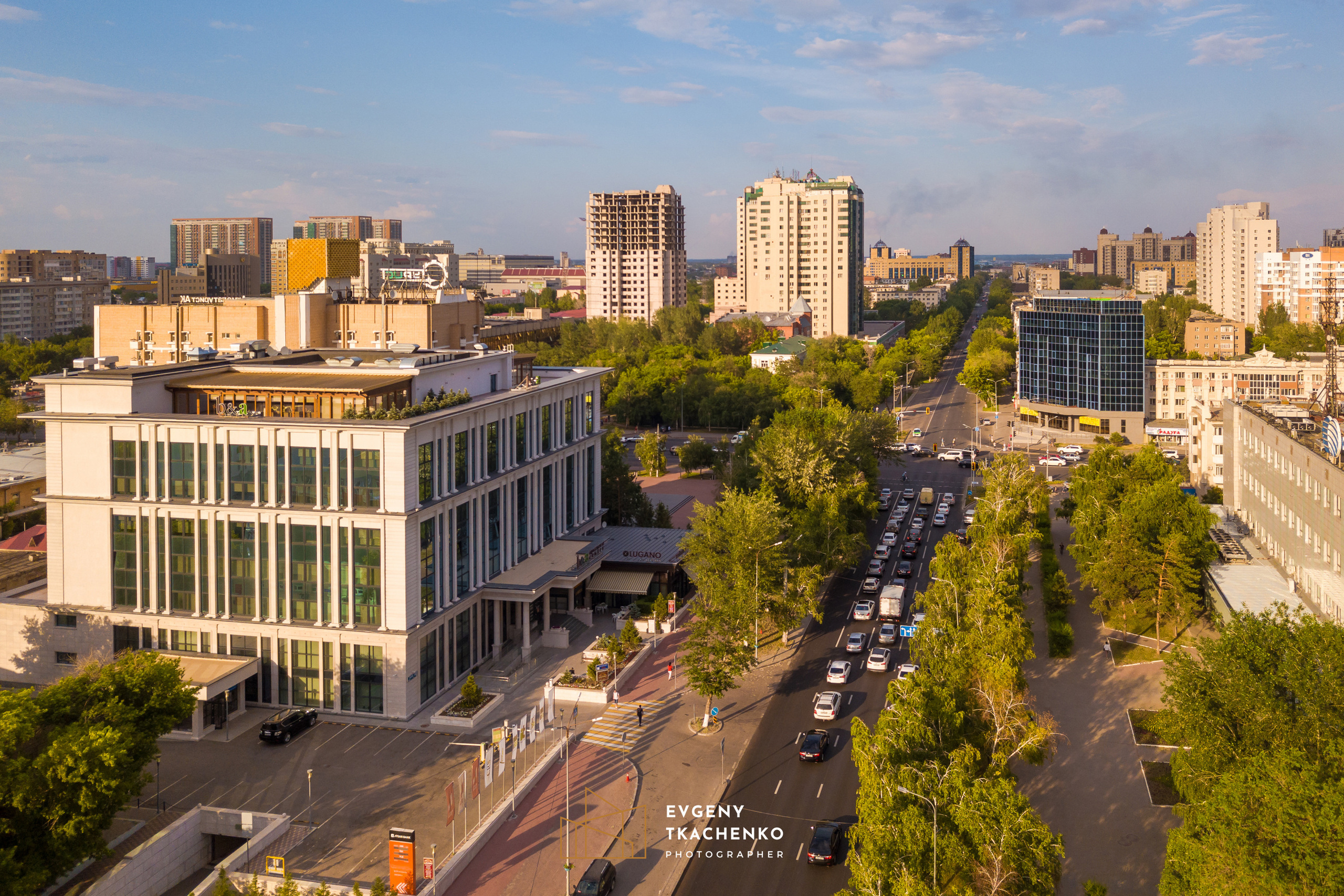 Ресторан «Lugano». Архитектурный и интерьерный фотограф в Казахстане