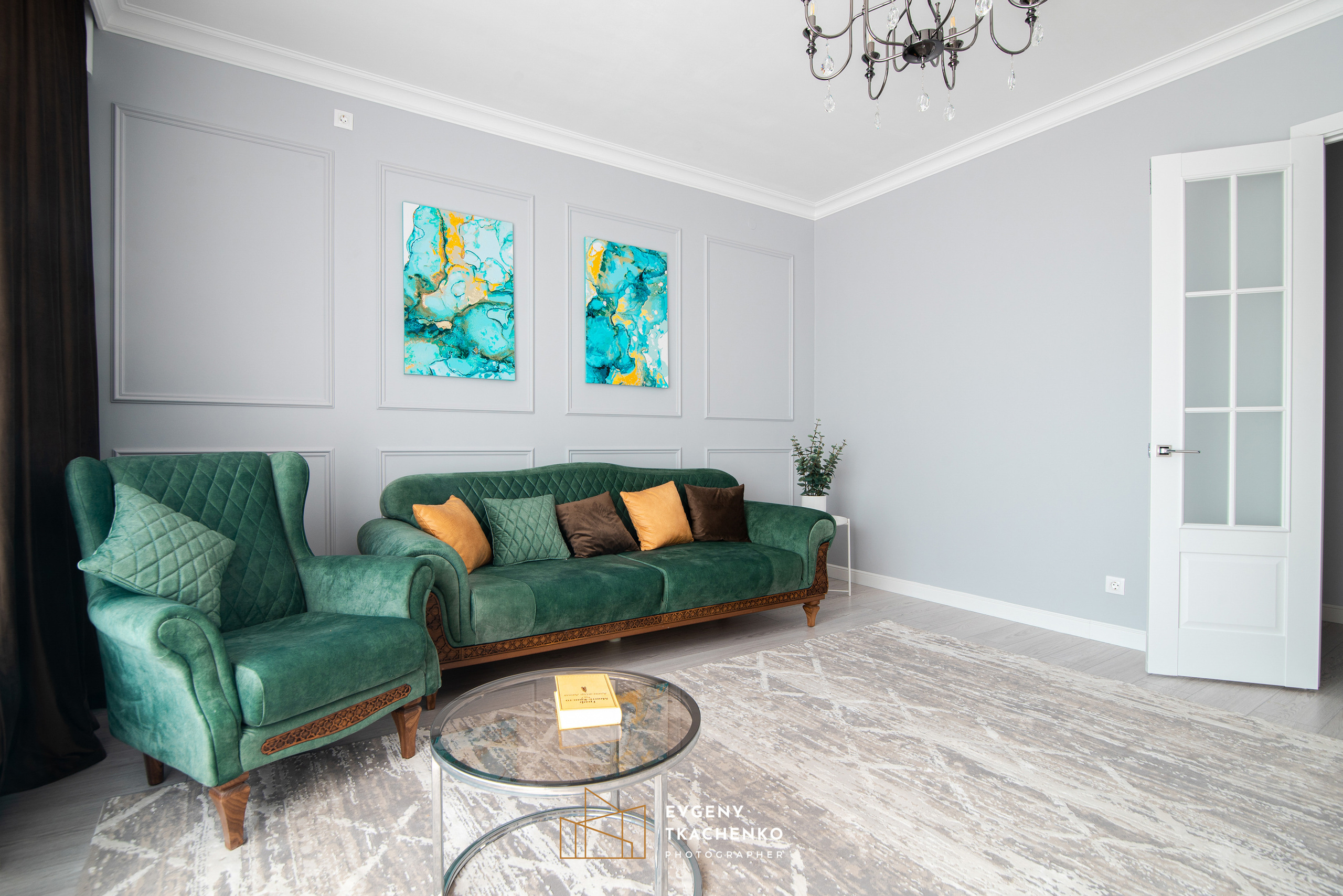 Интерьер квартиры «Smart Remont» от BI Group. Архитектурный и интерьерный фотограф в Казахстане