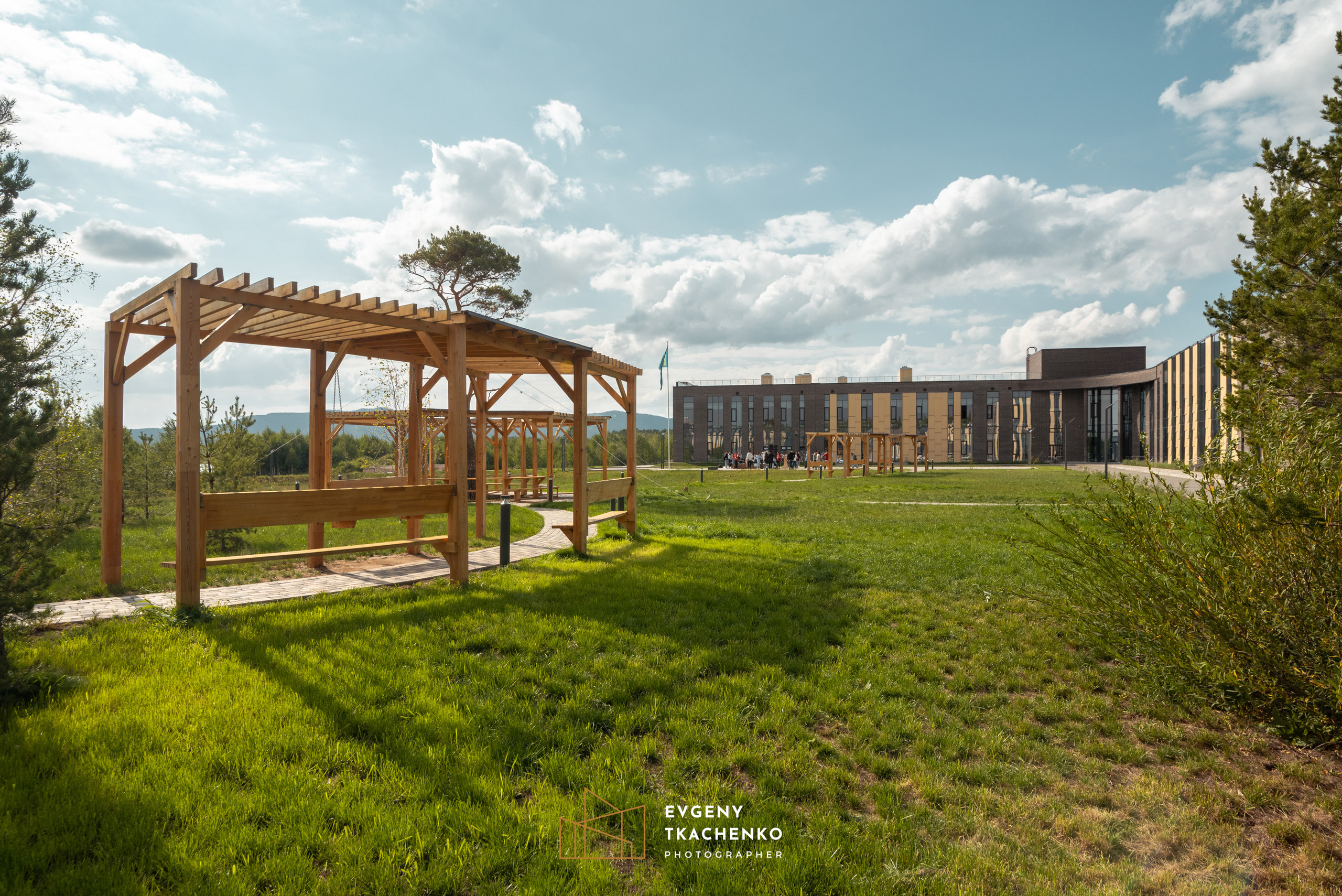 Школа-пансионат для одарённых детей «I-Qanat» в Бурабае. Архитектурный и интерьерный фотограф в Казахстане