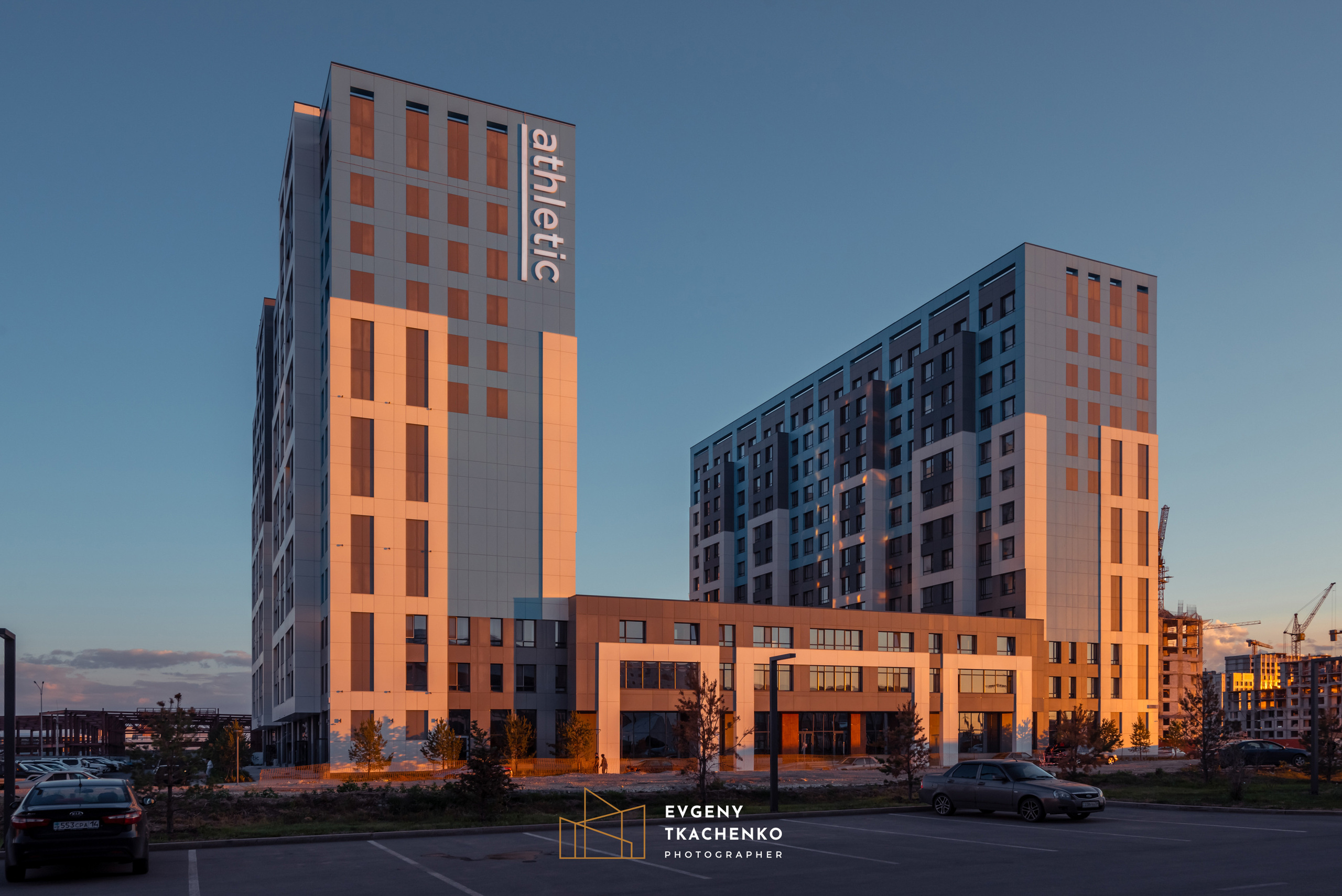 ЖК «Athletic» от Tumar Group. Архитектурный и интерьерный фотограф в Казахстане