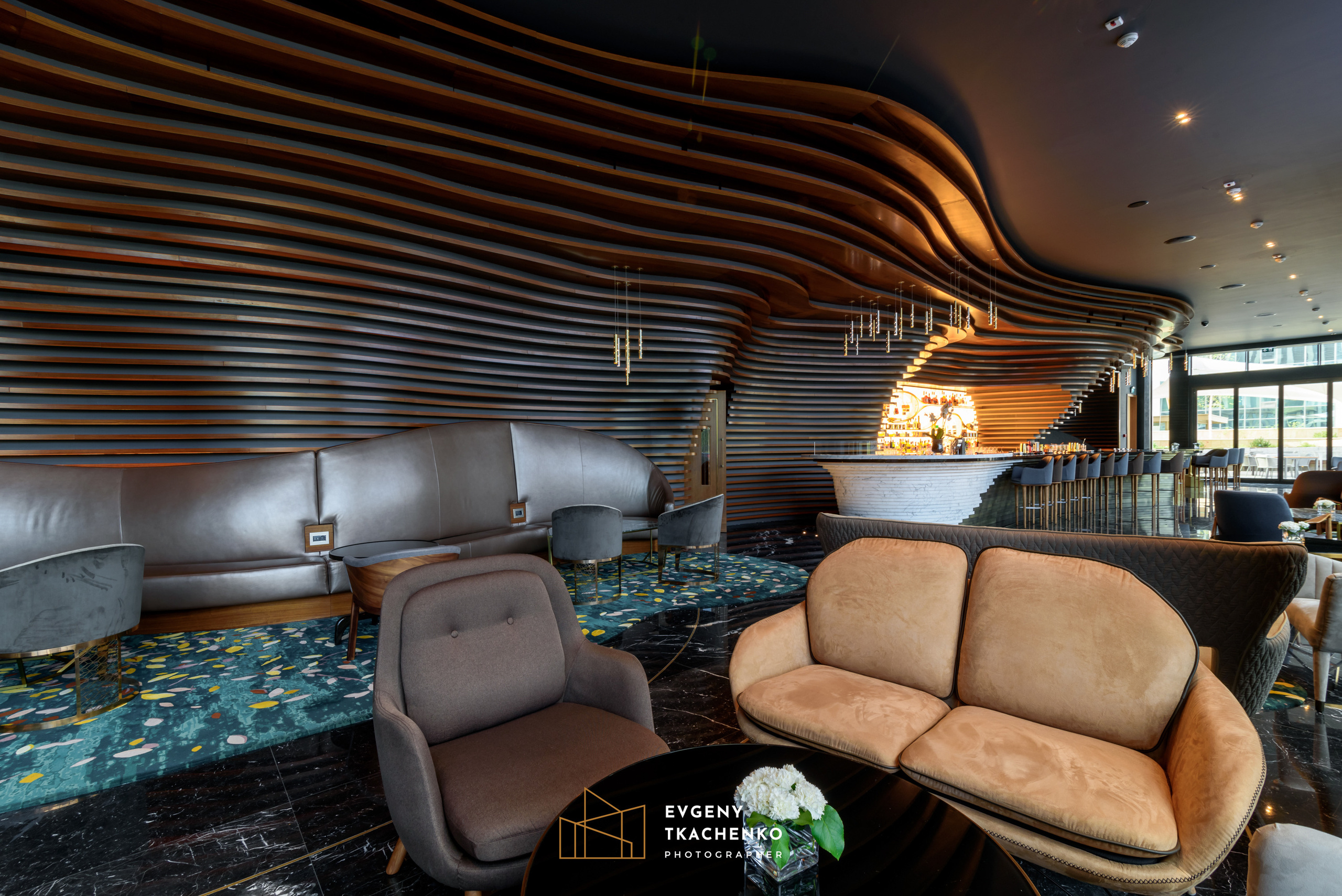 Бар «Өzen». Архитектурный и интерьерный фотограф в Казахстане