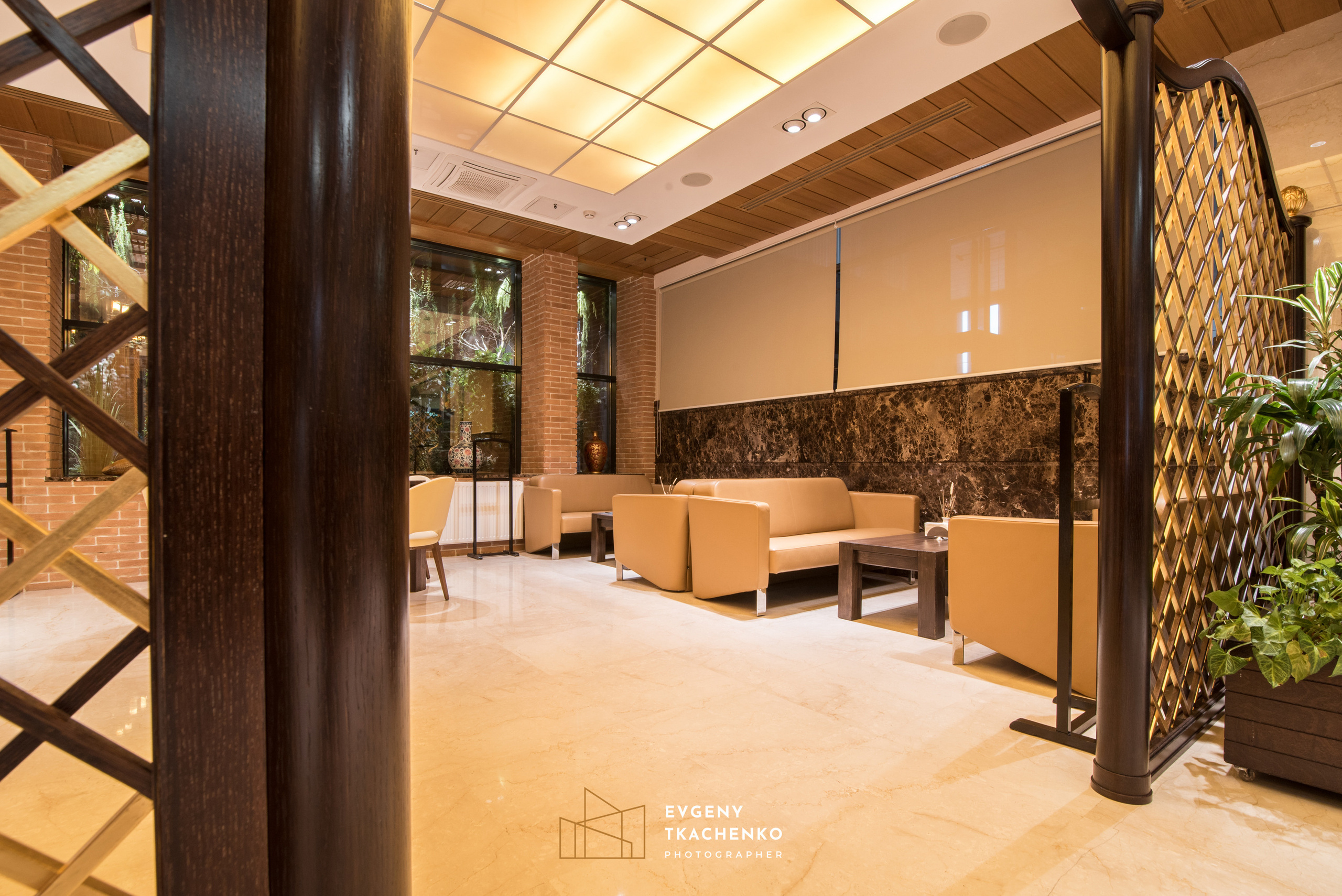 Ресторан «Lugano». Архитектурный и интерьерный фотограф в Казахстане