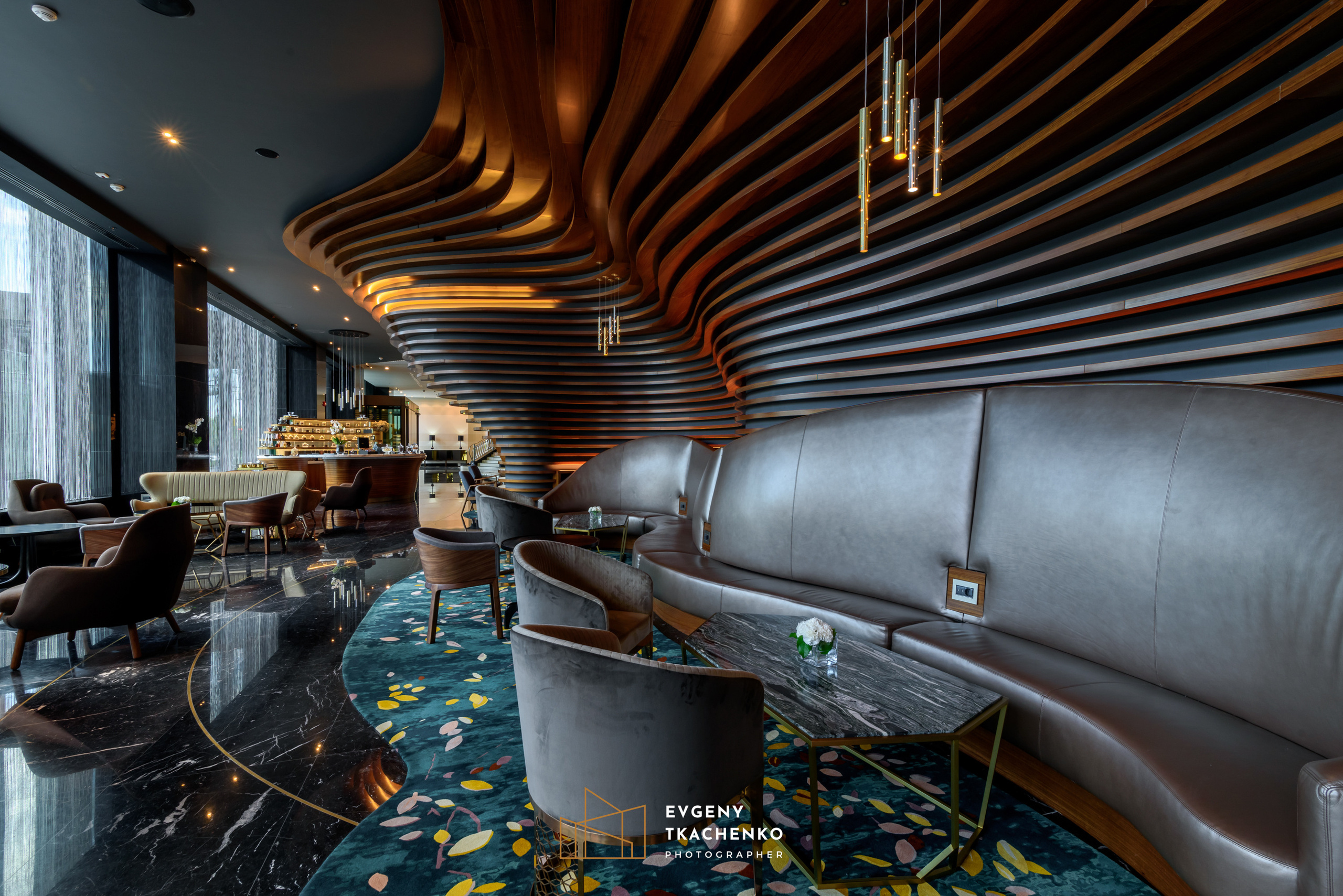 Бар «Өzen». Архитектурный и интерьерный фотограф в Казахстане