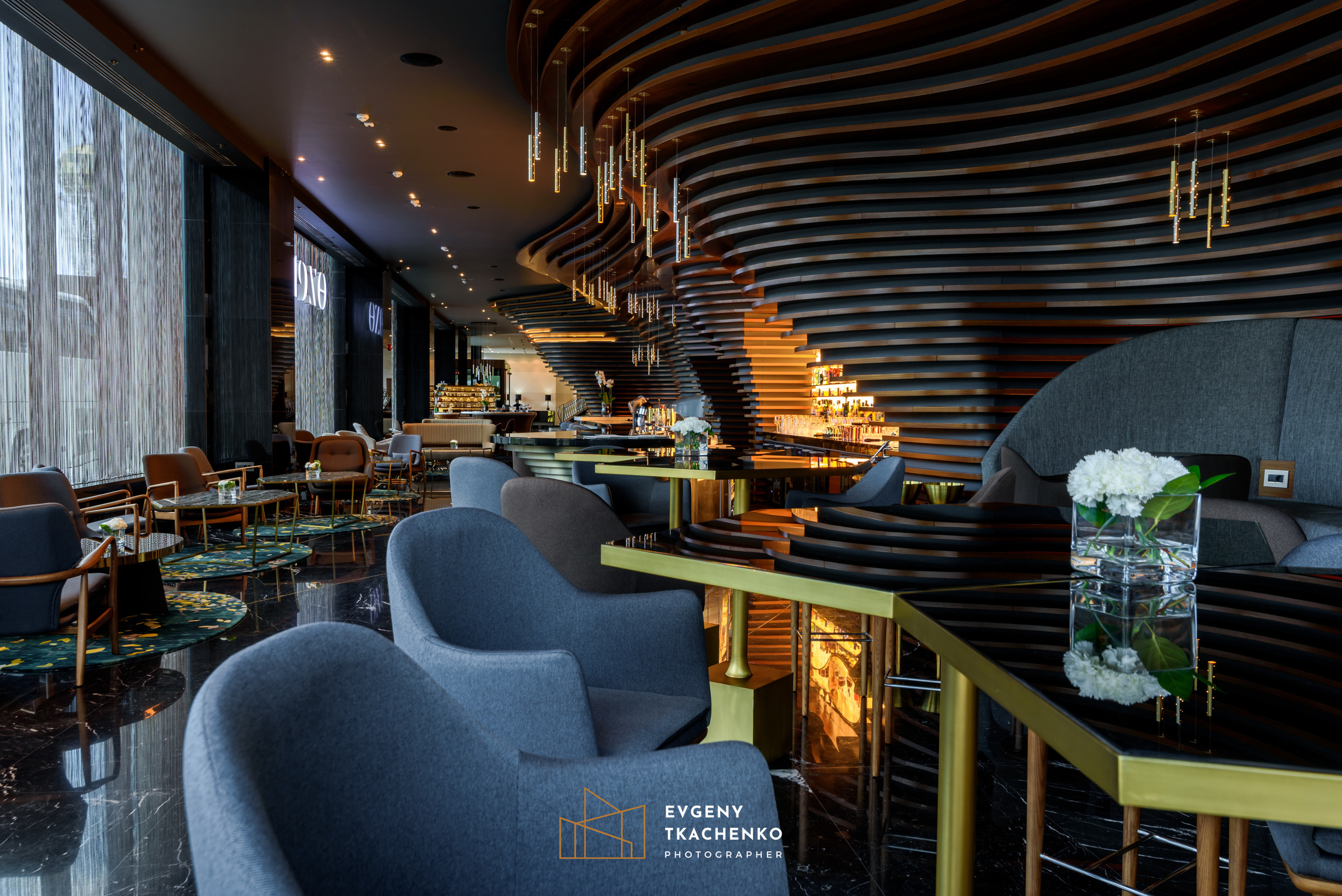 Бар «Өzen». Архитектурный и интерьерный фотограф в Казахстане