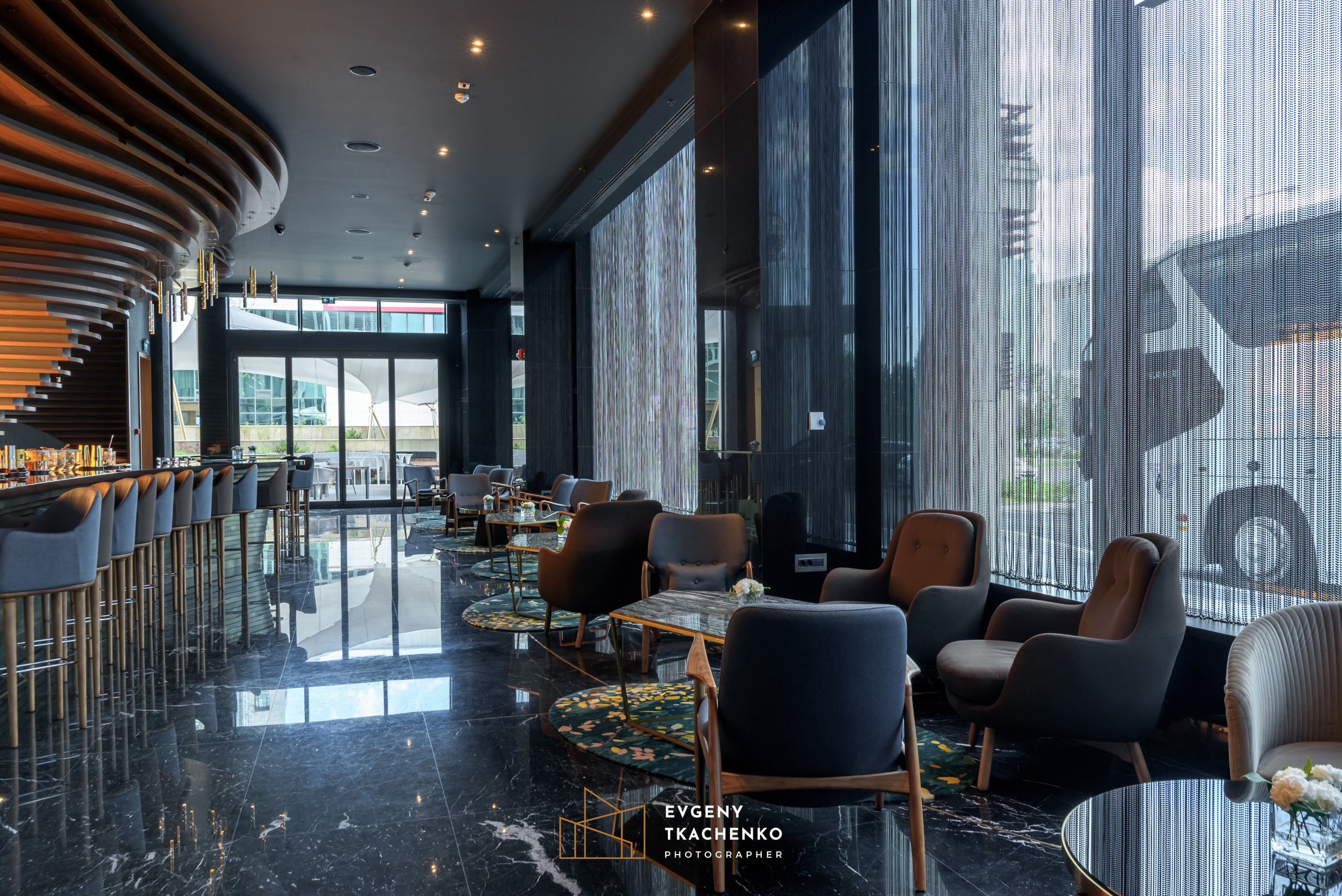 Бар «Өzen». Архитектурный и интерьерный фотограф в Казахстане