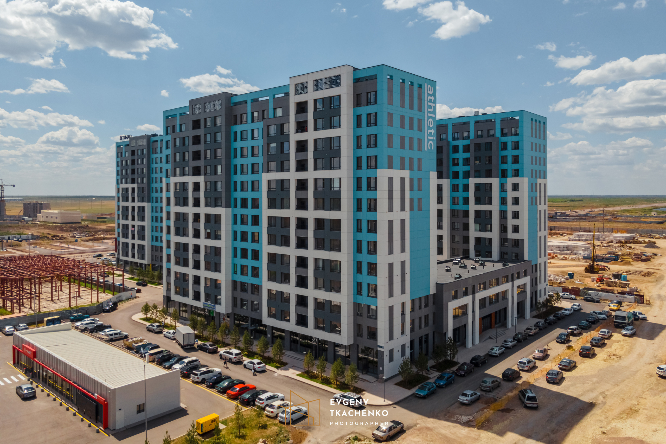 ЖК «Athletic» от Tumar Group. Архитектурный и интерьерный фотограф в Казахстане