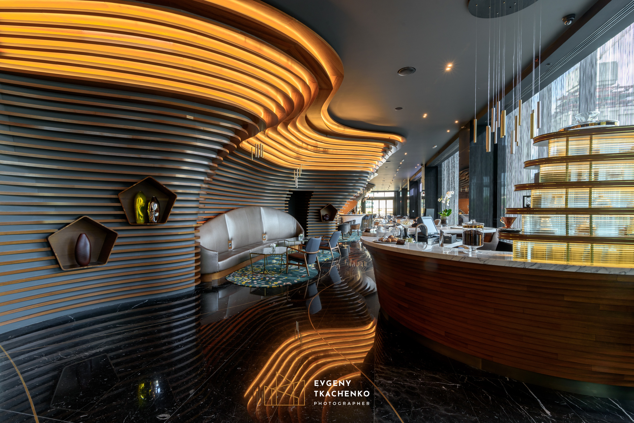 Бар «Өzen». Архитектурный и интерьерный фотограф в Казахстане