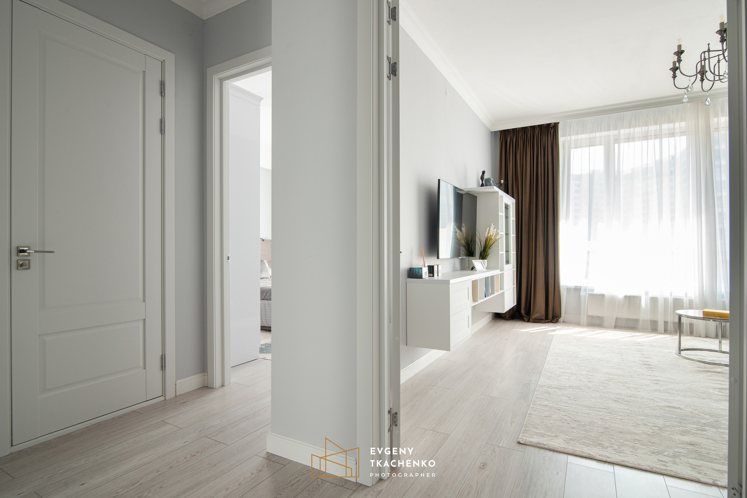 Интерьер квартиры «Smart Remont» от BI Group. Архитектурный и интерьерный фотограф в Казахстане