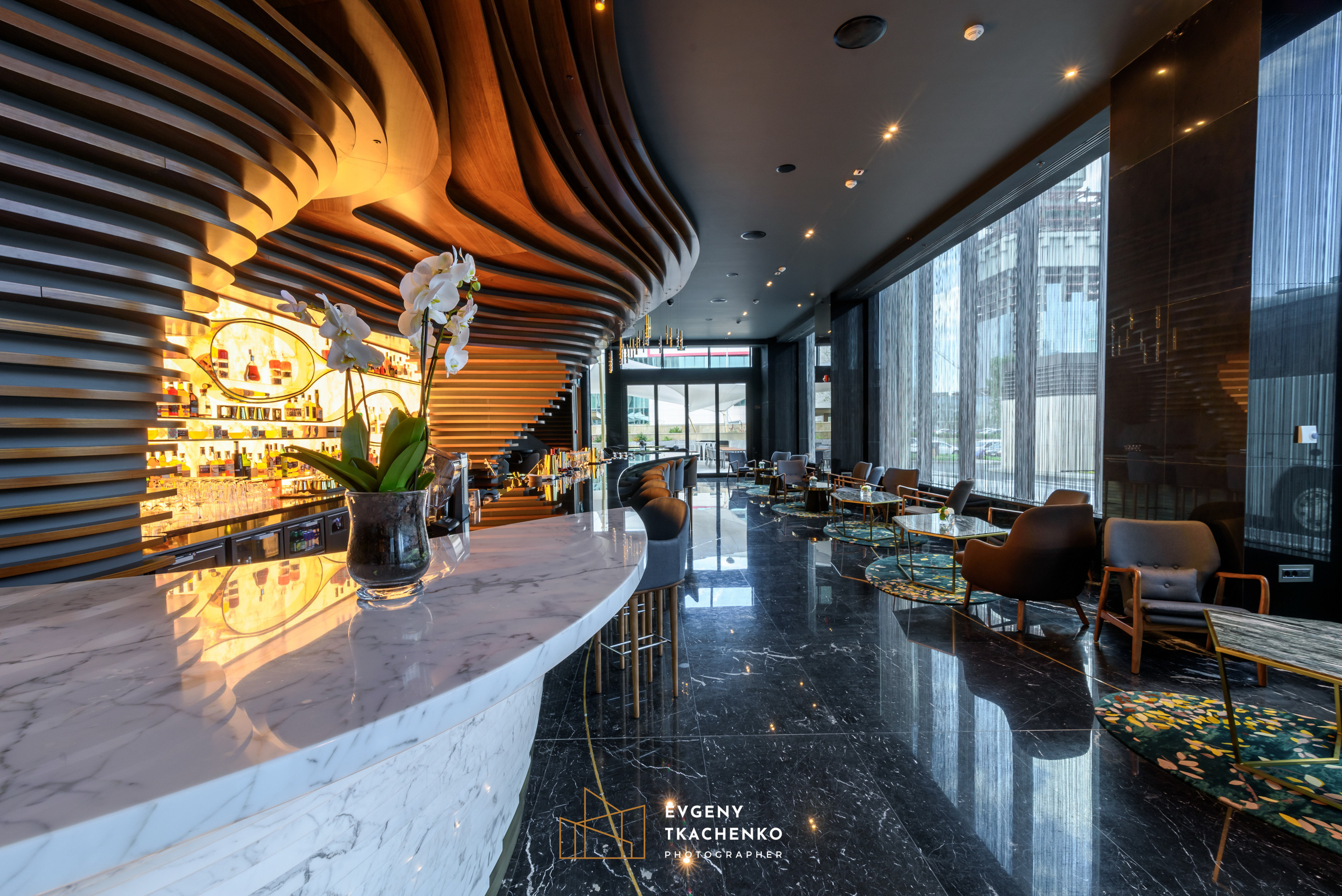 Бар «Өzen». Архитектурный и интерьерный фотограф в Казахстане