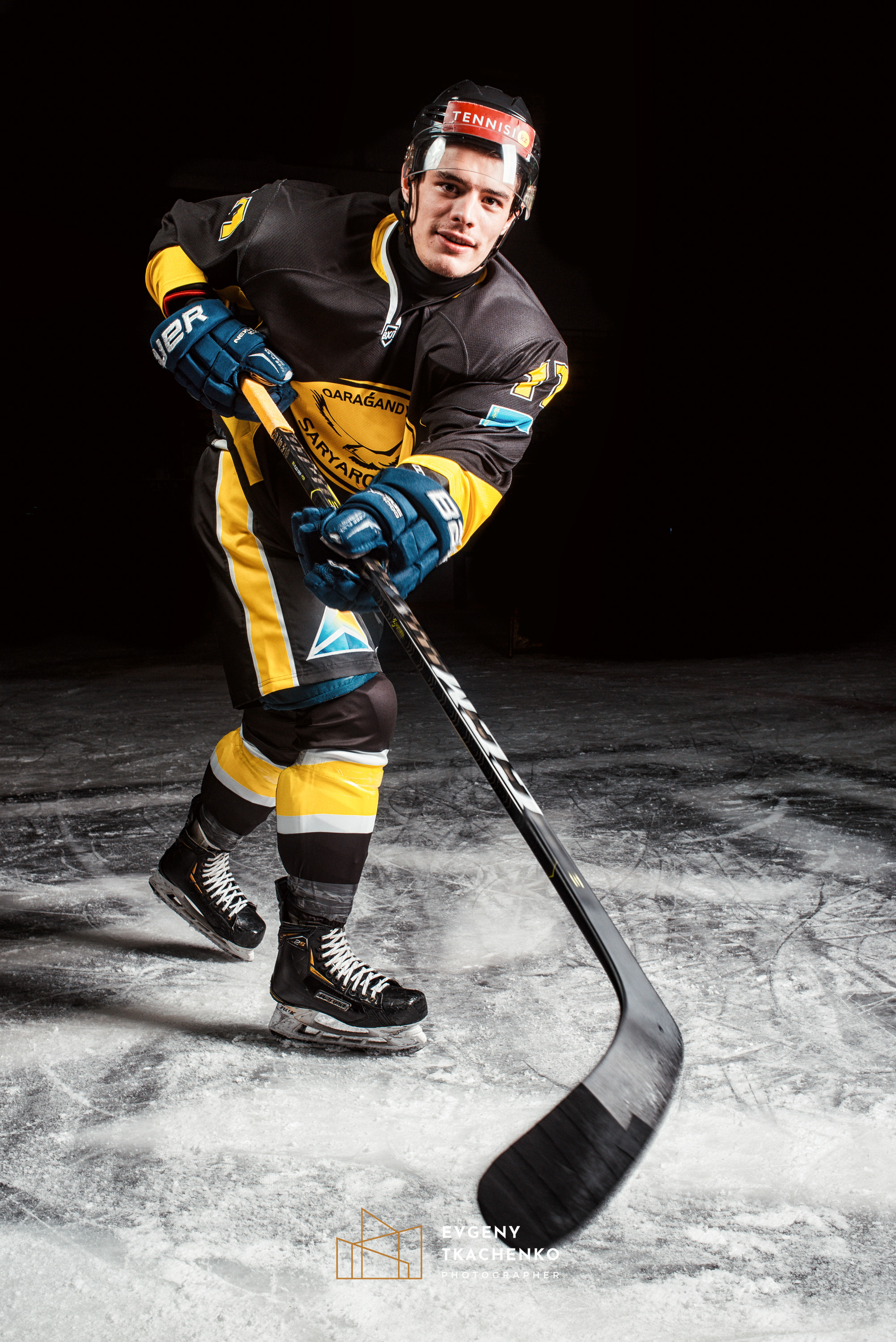 HC «Saryarqa». Фотосессия команды к сезону 2019-2020. Архитектурный и интерьерный фотограф в Казахстане