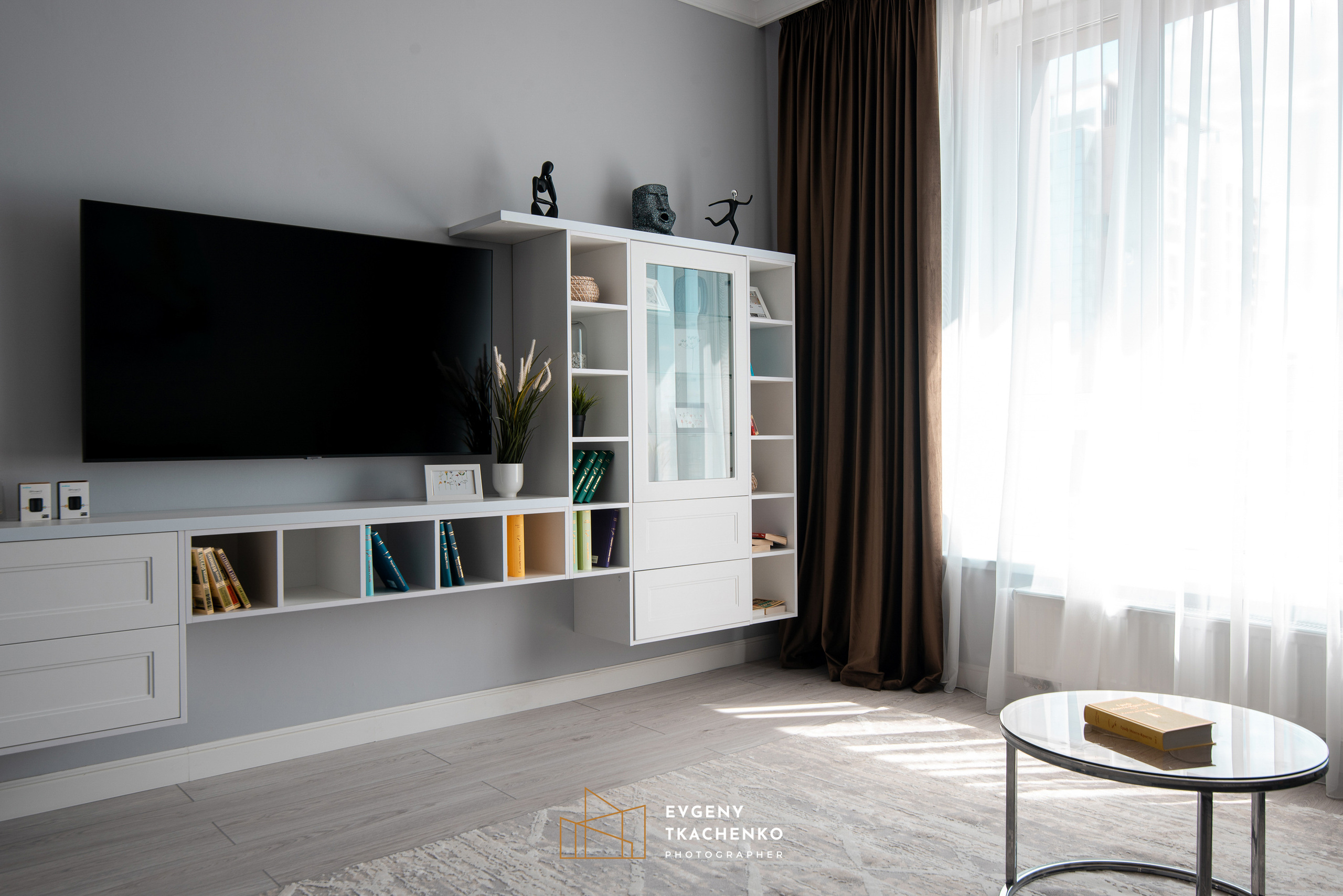 Интерьер квартиры «Smart Remont» от BI Group. Архитектурный и интерьерный фотограф в Казахстане