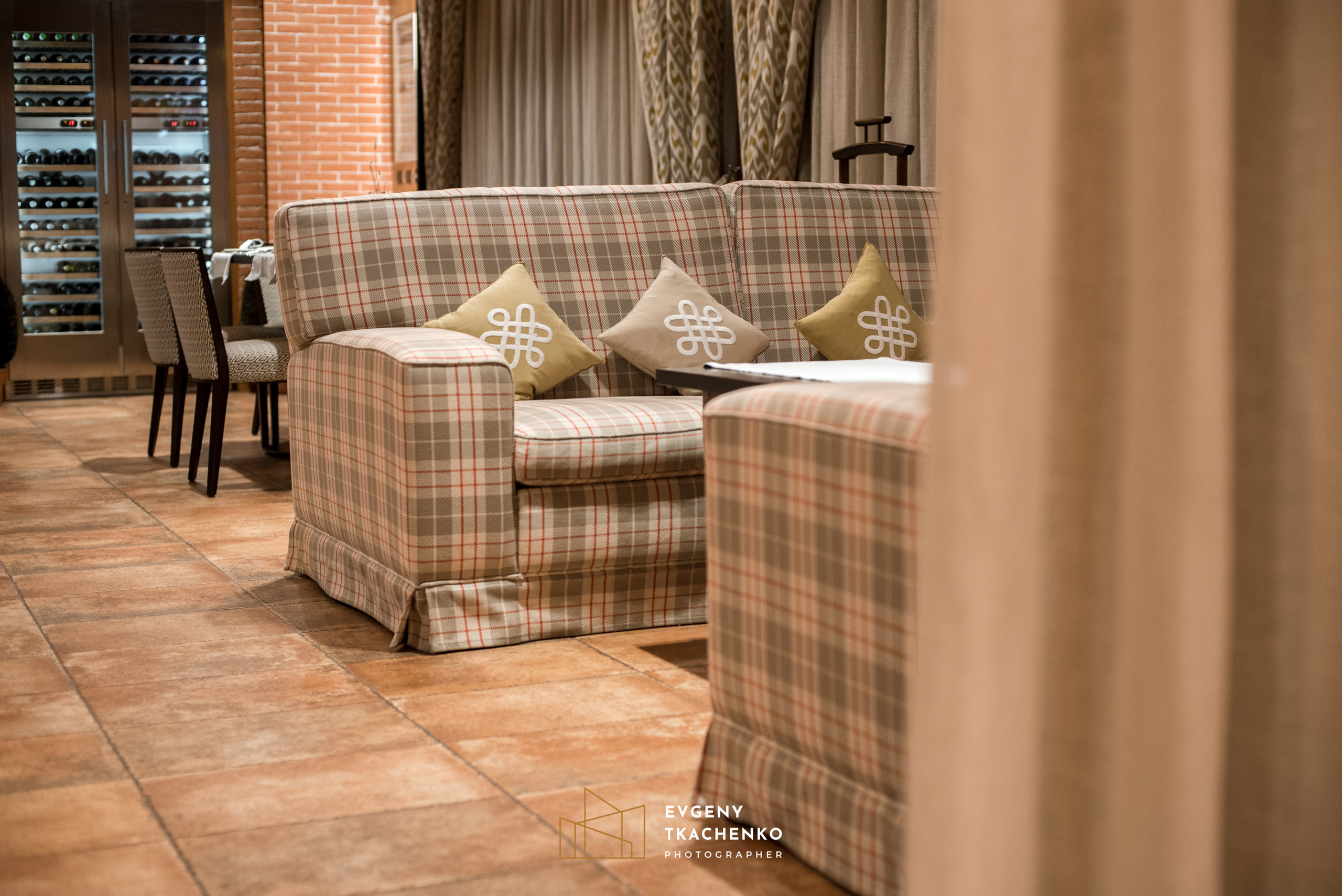 Ресторан «Lugano». Архитектурный и интерьерный фотограф в Казахстане