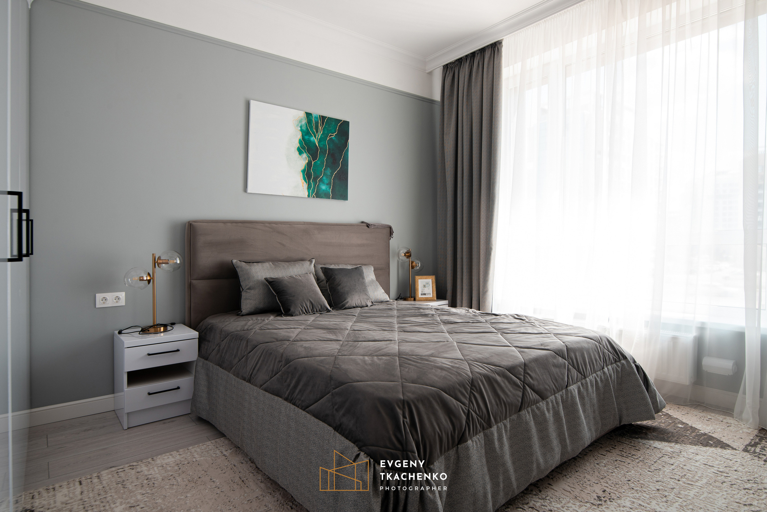 Интерьер квартиры «Smart Remont» от BI Group. Архитектурный и интерьерный фотограф в Казахстане