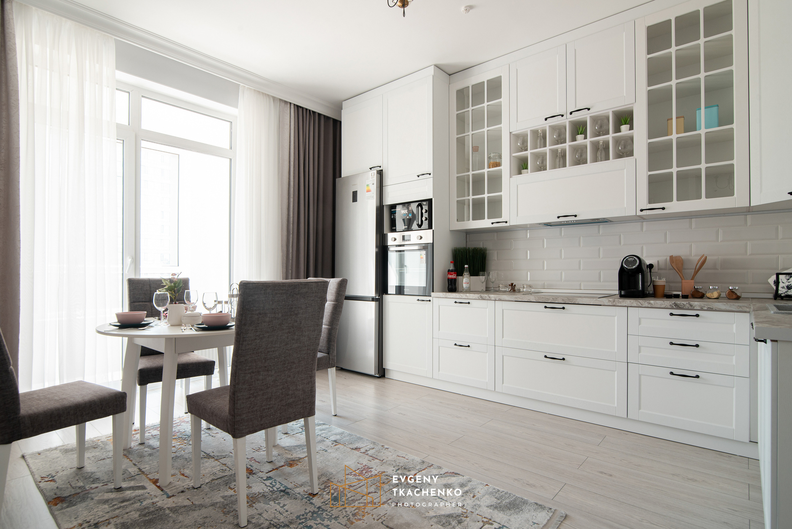 Интерьер квартиры «Smart Remont» от BI Group. Архитектурный и интерьерный фотограф в Казахстане