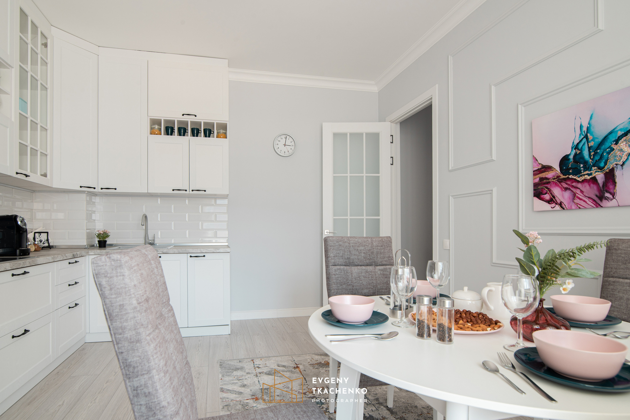 Интерьер квартиры «Smart Remont» от BI Group. Архитектурный и интерьерный фотограф в Казахстане