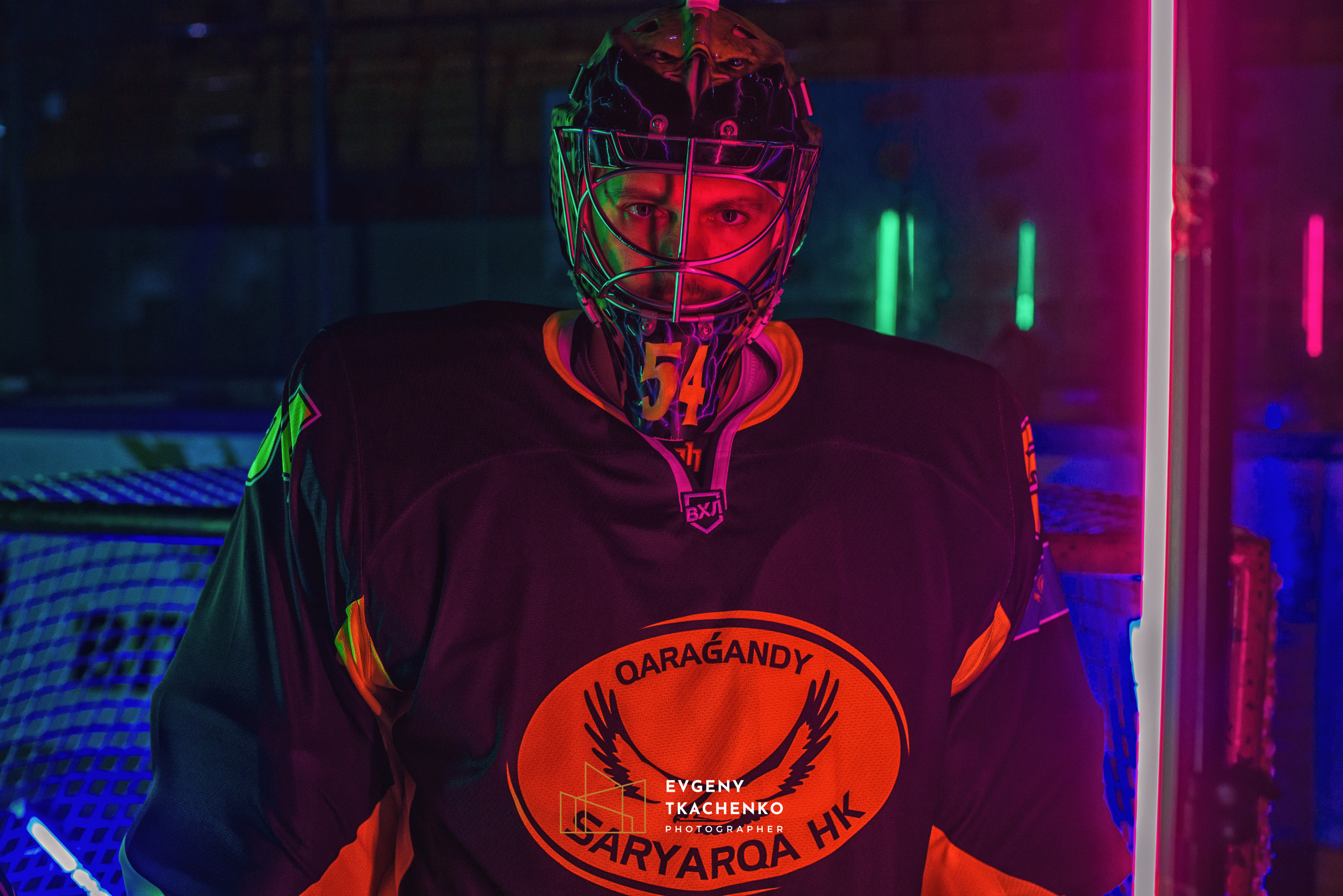 HC «Saryarqa». Фотосессия команды к сезону 2019-2020. Архитектурный и интерьерный фотограф в Казахстане
