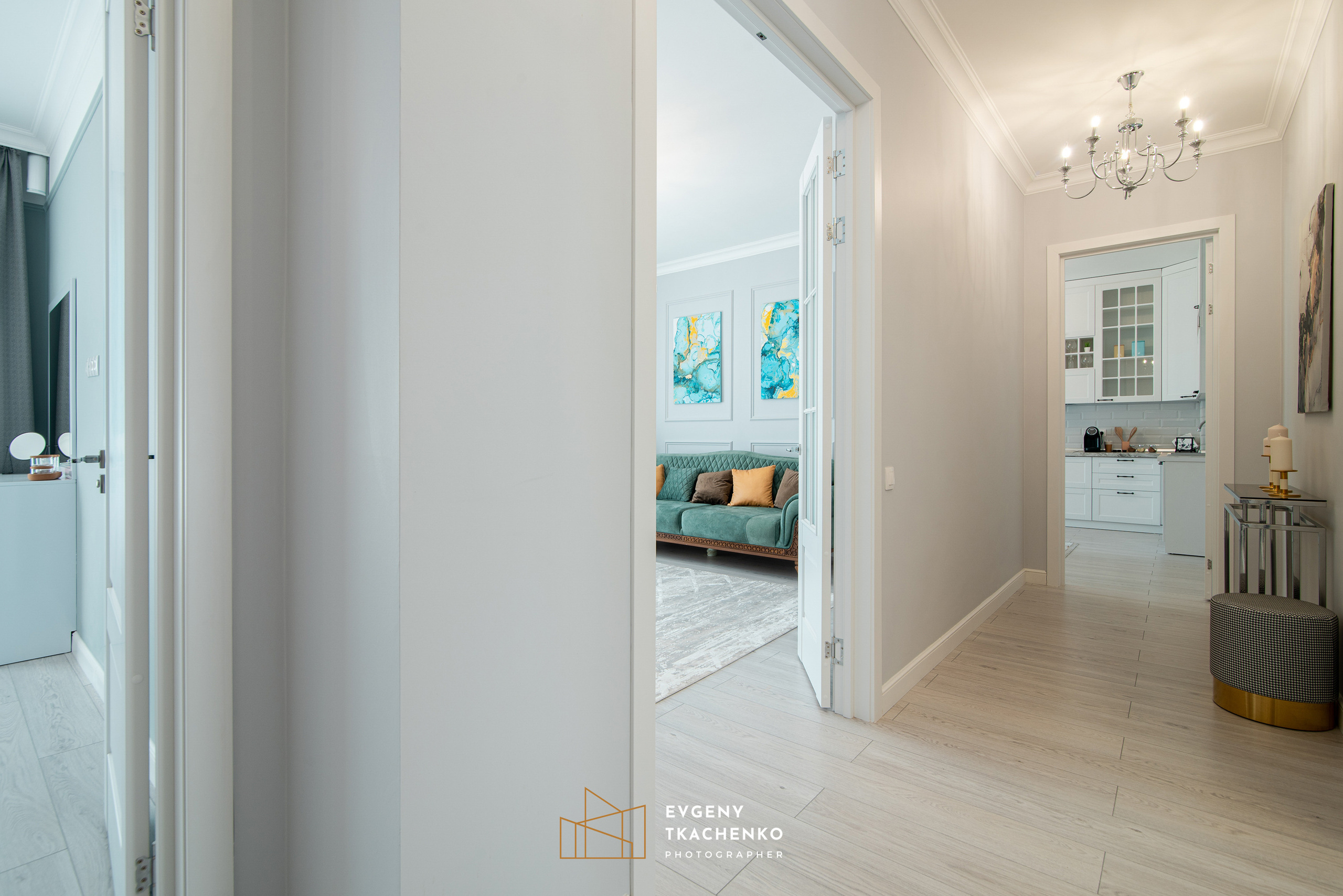 Интерьер квартиры «Smart Remont» от BI Group. Архитектурный и интерьерный фотограф в Казахстане