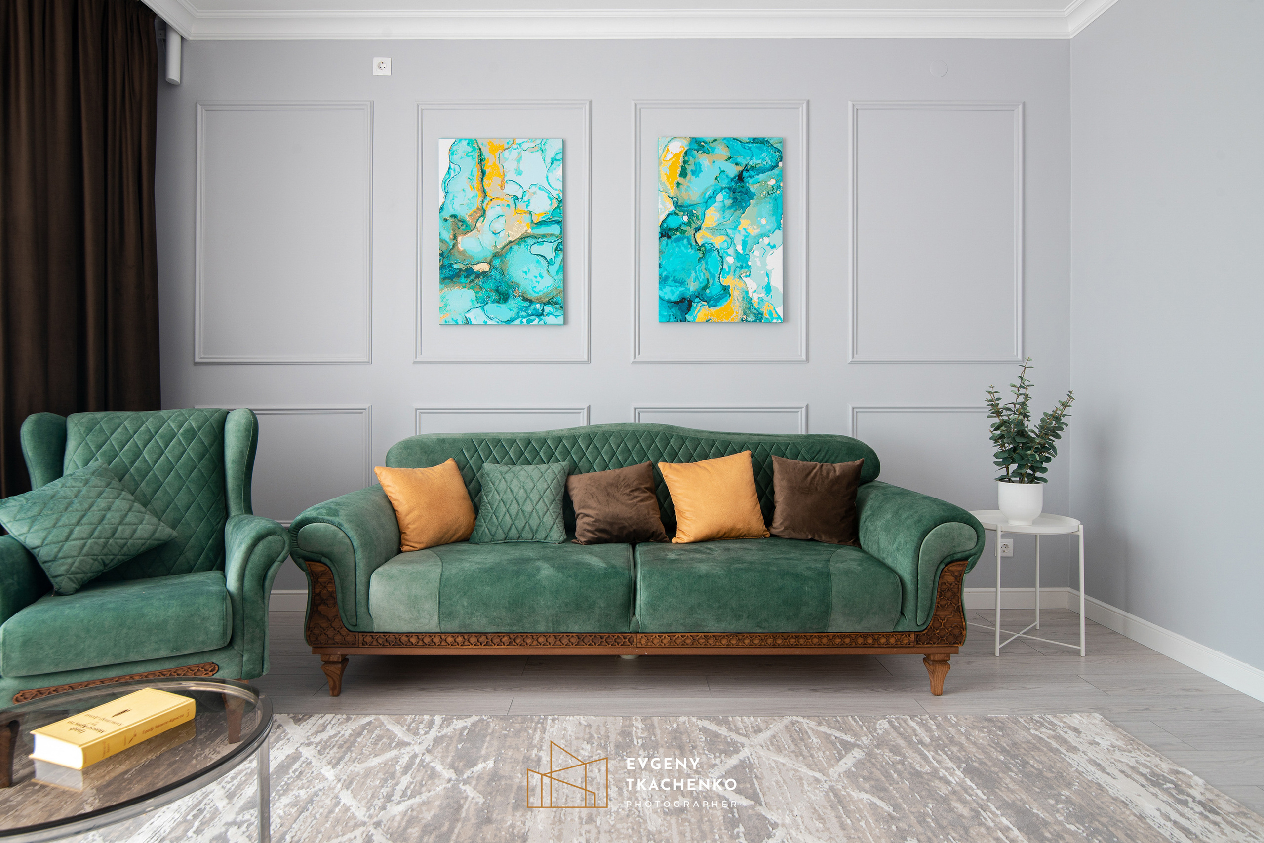 Интерьер квартиры «Smart Remont» от BI Group. Архитектурный и интерьерный фотограф в Казахстане