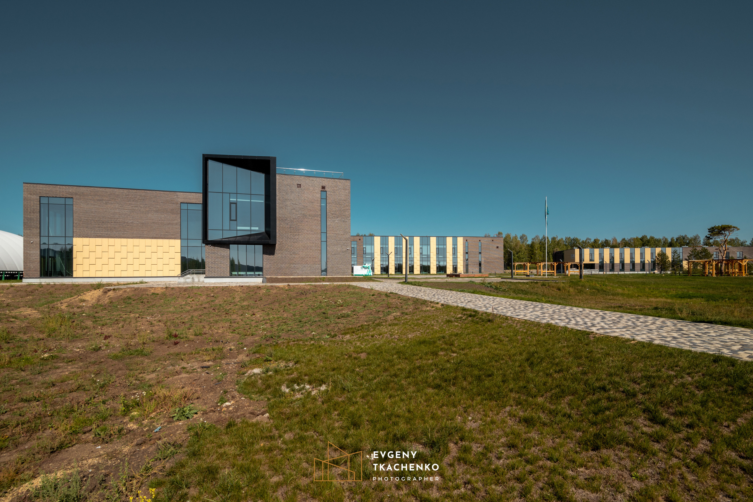 Школа-пансионат для одарённых детей «I-Qanat» в Бурабае. Архитектурный и интерьерный фотограф в Казахстане