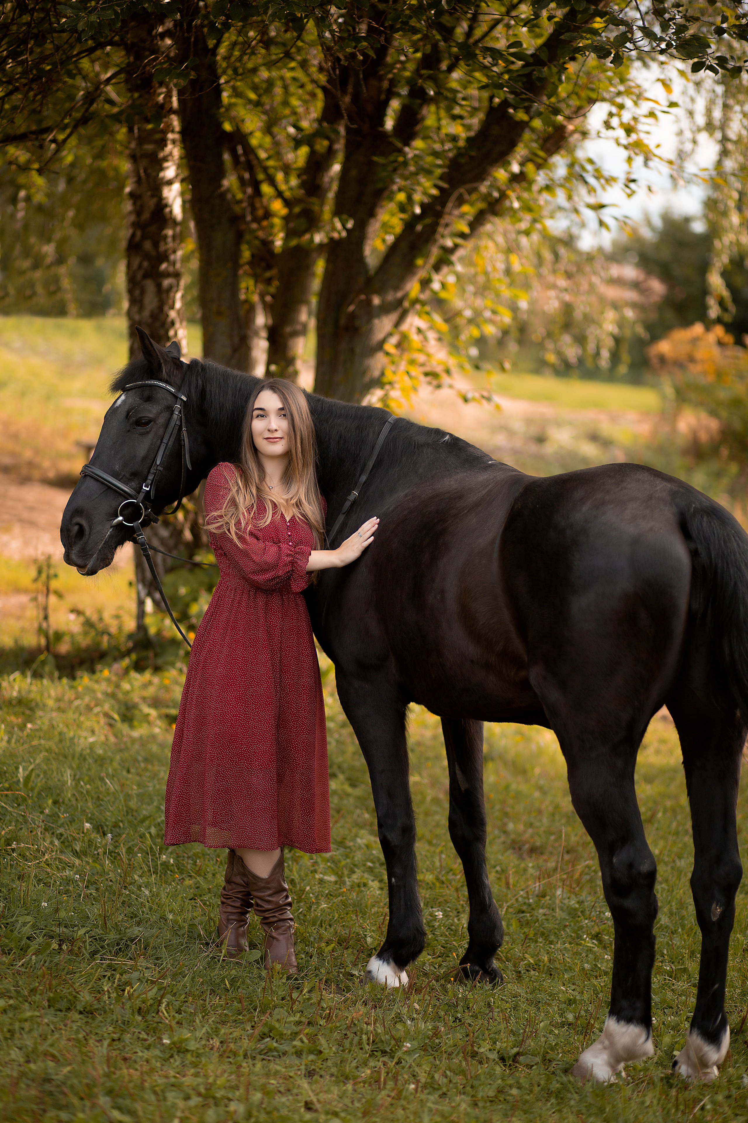 Фотосессия Полины и Жасмин. Фотосессия с лошадьми в Нижнем Новгороде