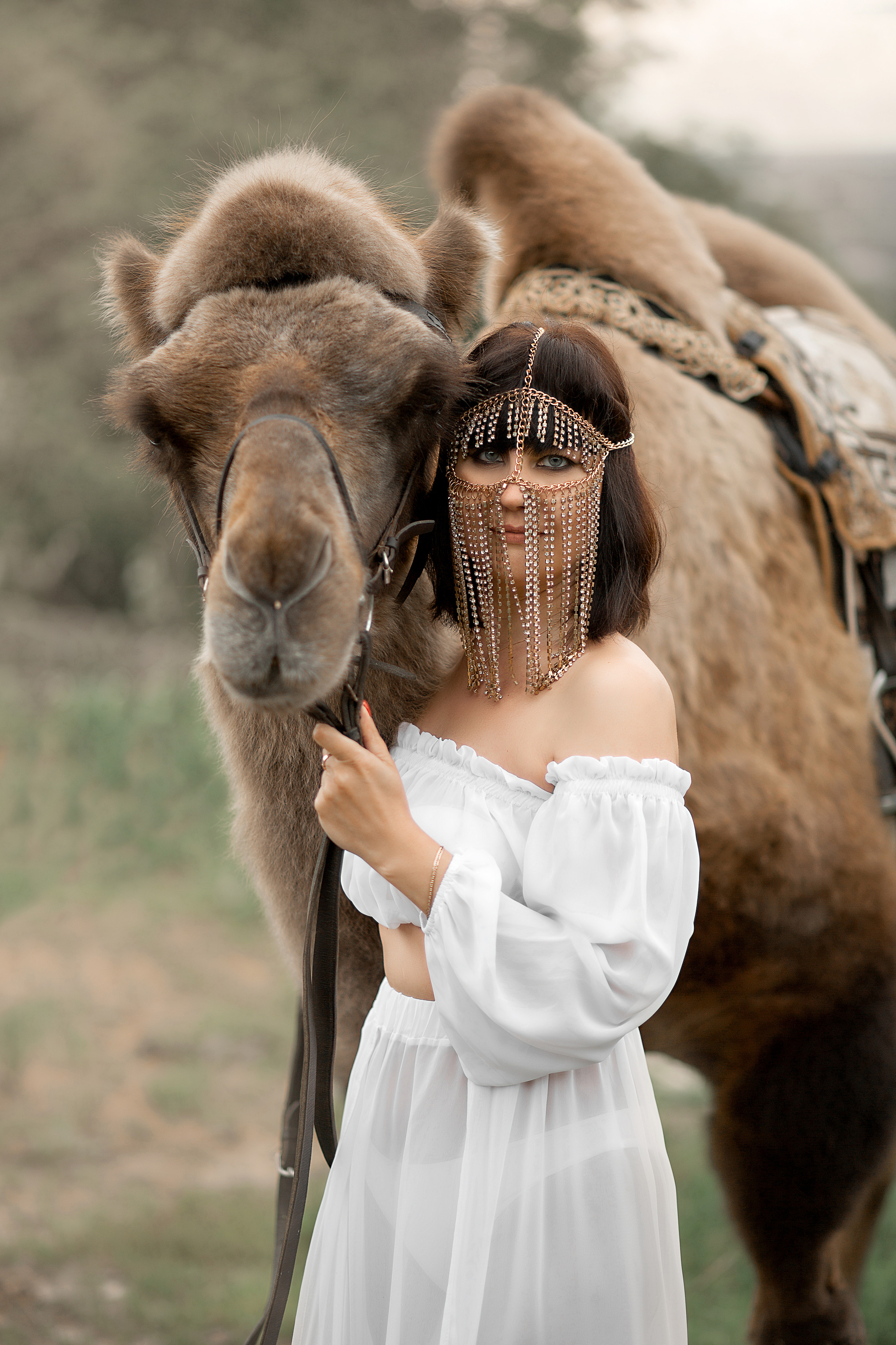 Алена и Семен фотодень. Фотосессия с лошадьми в Нижнем Новгороде