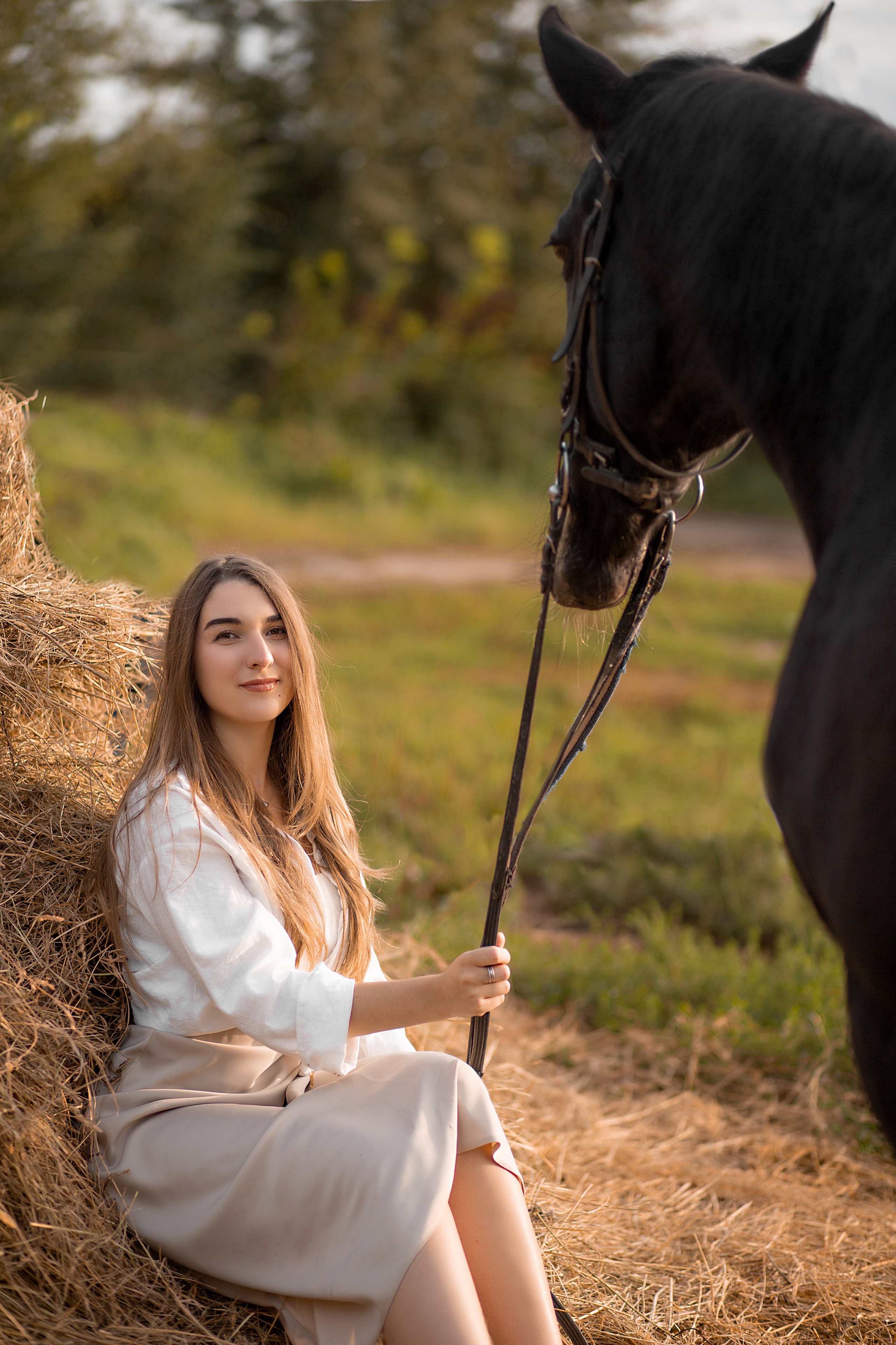 Фотосессия Полины и Жасмин. Фотосессия с лошадьми в Нижнем Новгороде