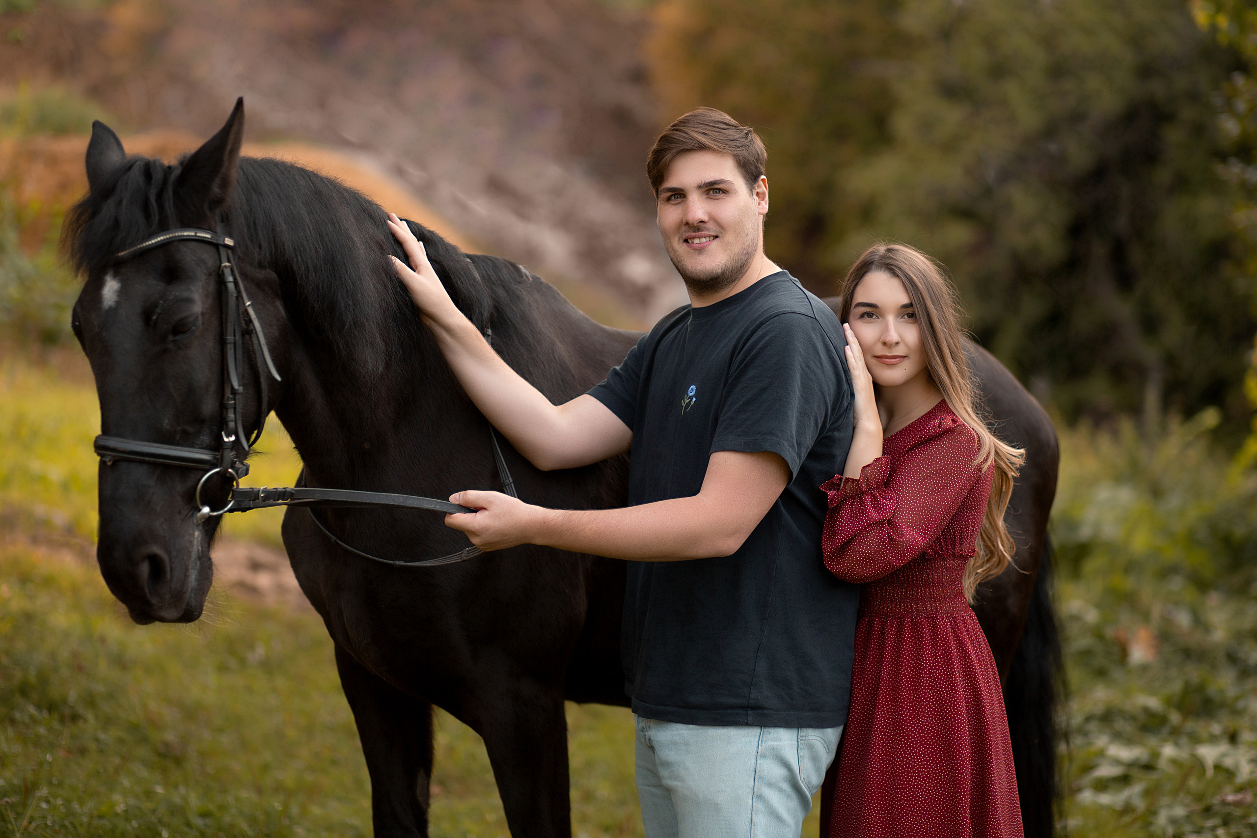 Фотосессия Полины и Жасмин. Фотосессия с лошадьми в Нижнем Новгороде