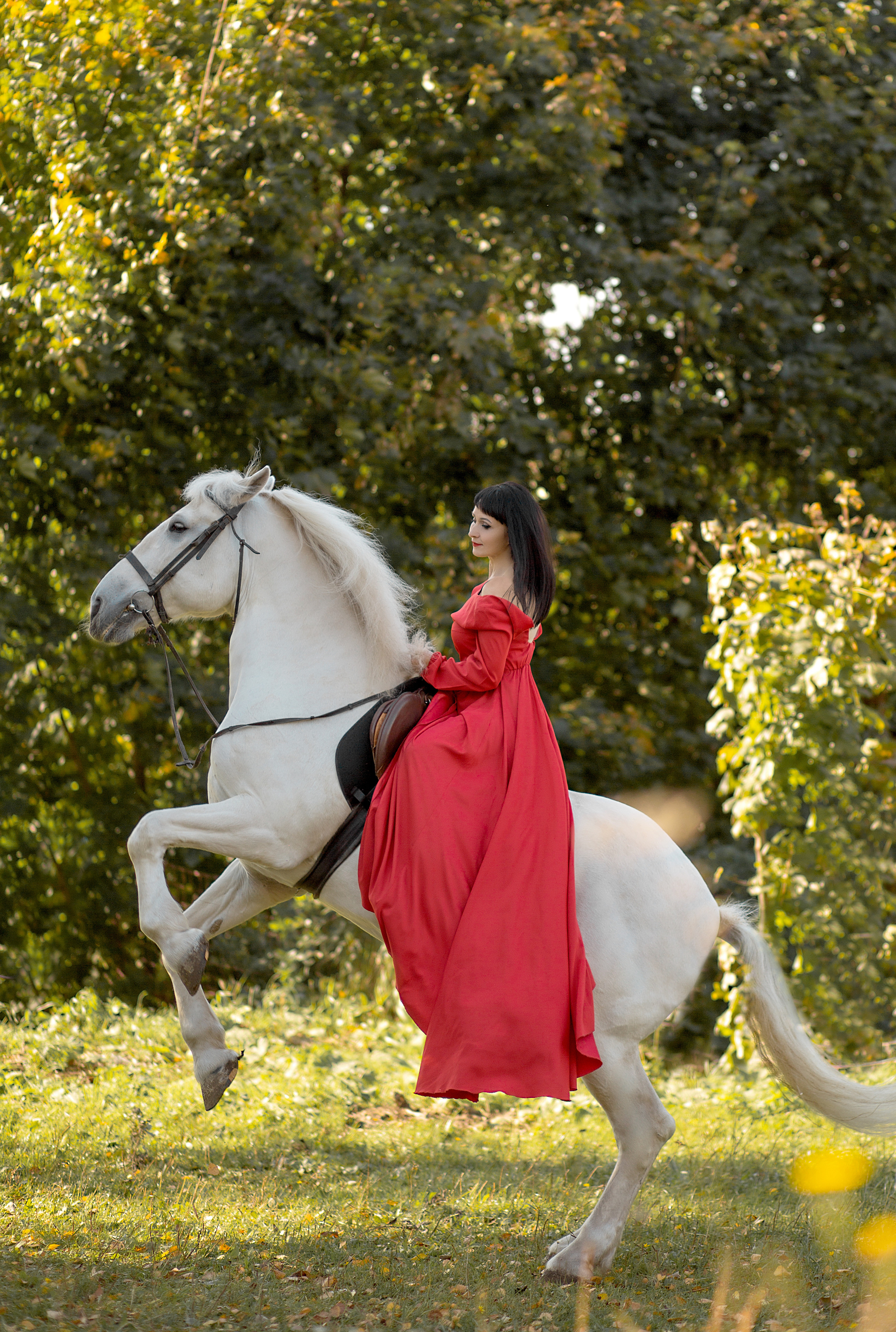 Мария и Воробей. Фотосессия с лошадьми в Нижнем Новгороде