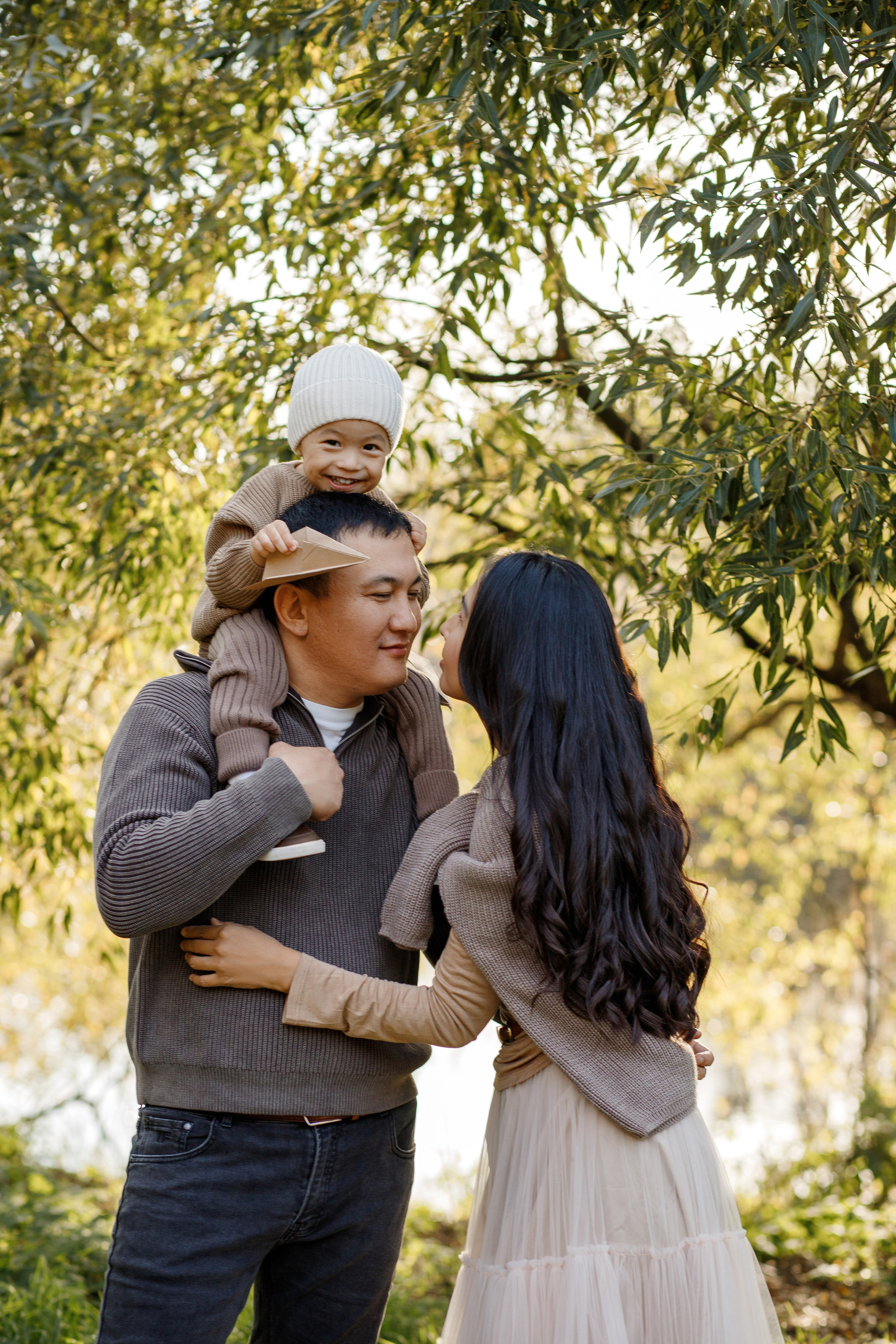Осенняя семейная фотосессия в усадьбе Валуево. Фотограф Александра Сыщенко