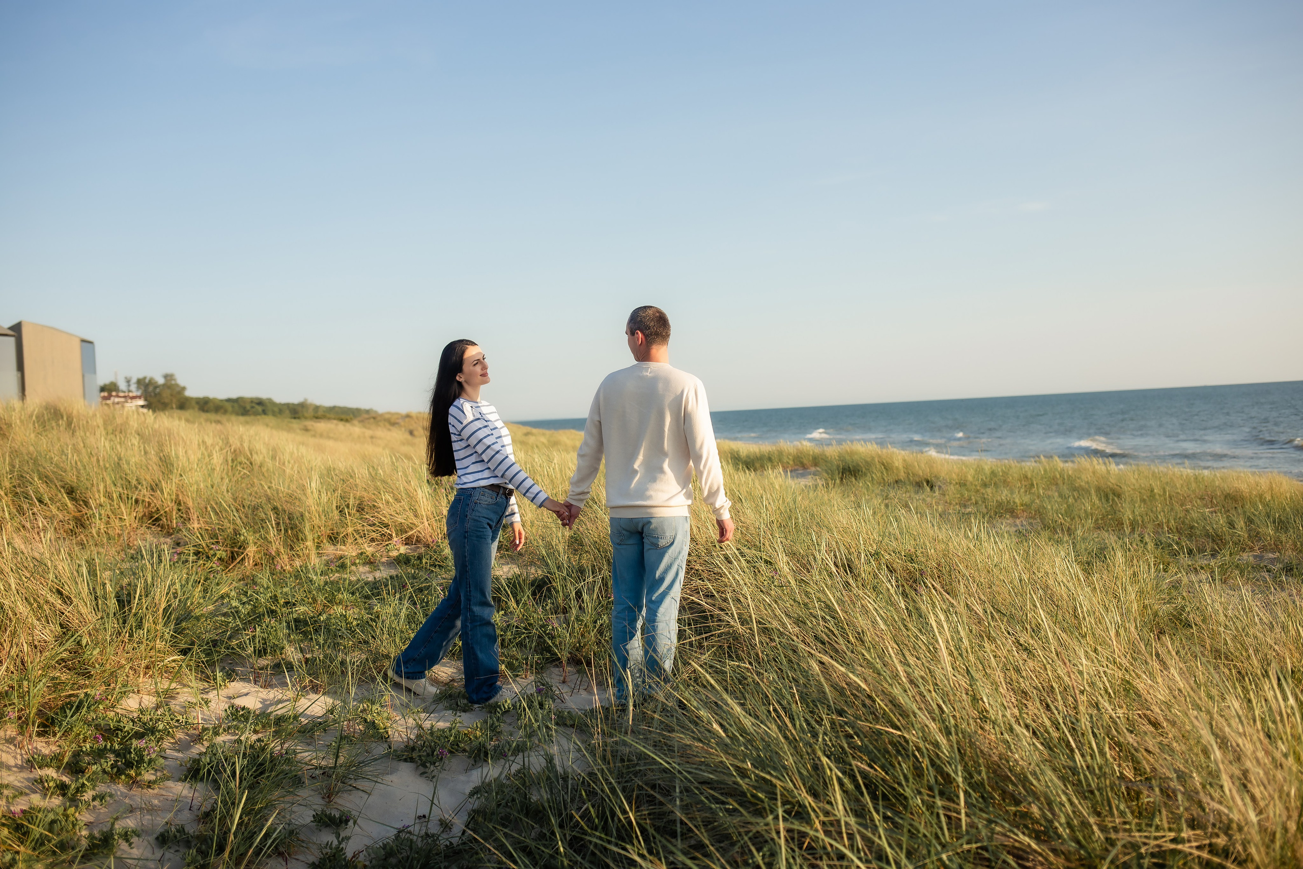 Павел и Татьяна. Закат в Янтарном. Фотограф в Калининграде Решетникова Алина