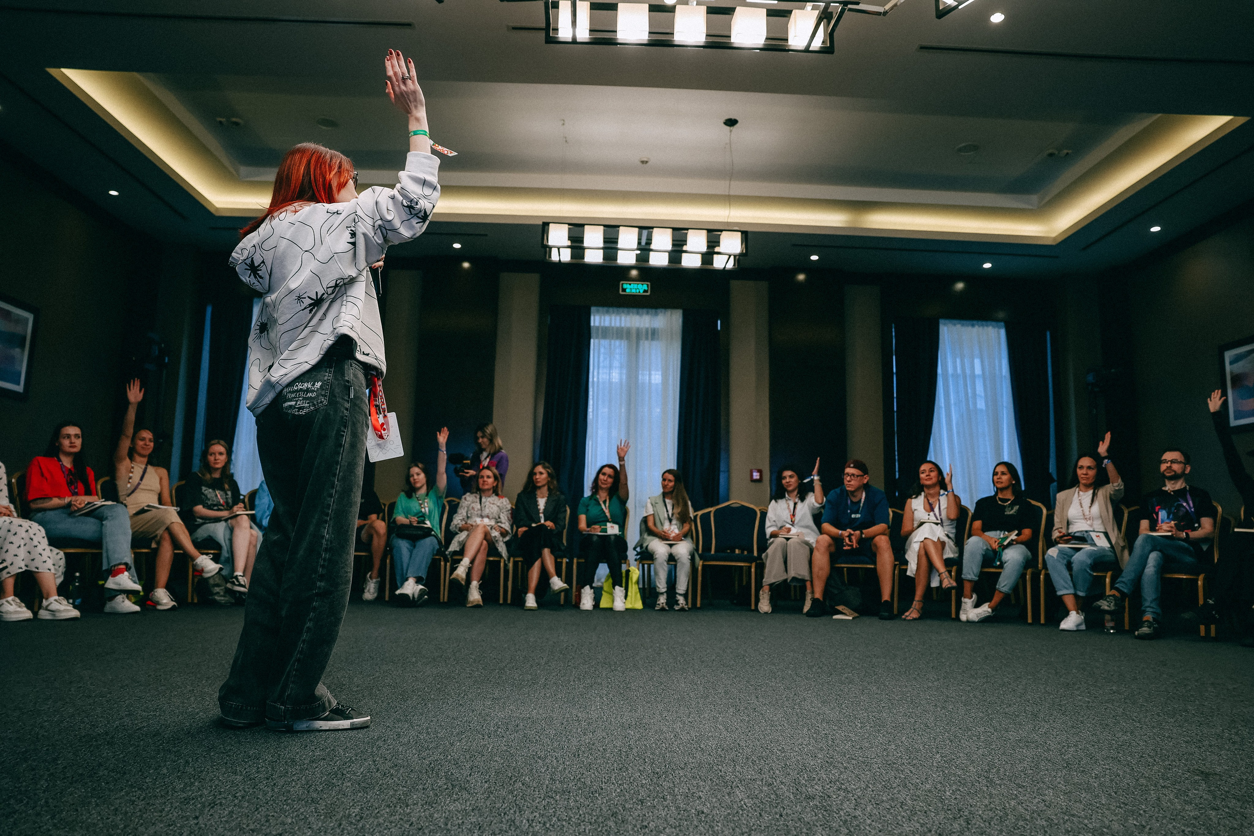 Конференции. Фотограф Аделина Raw