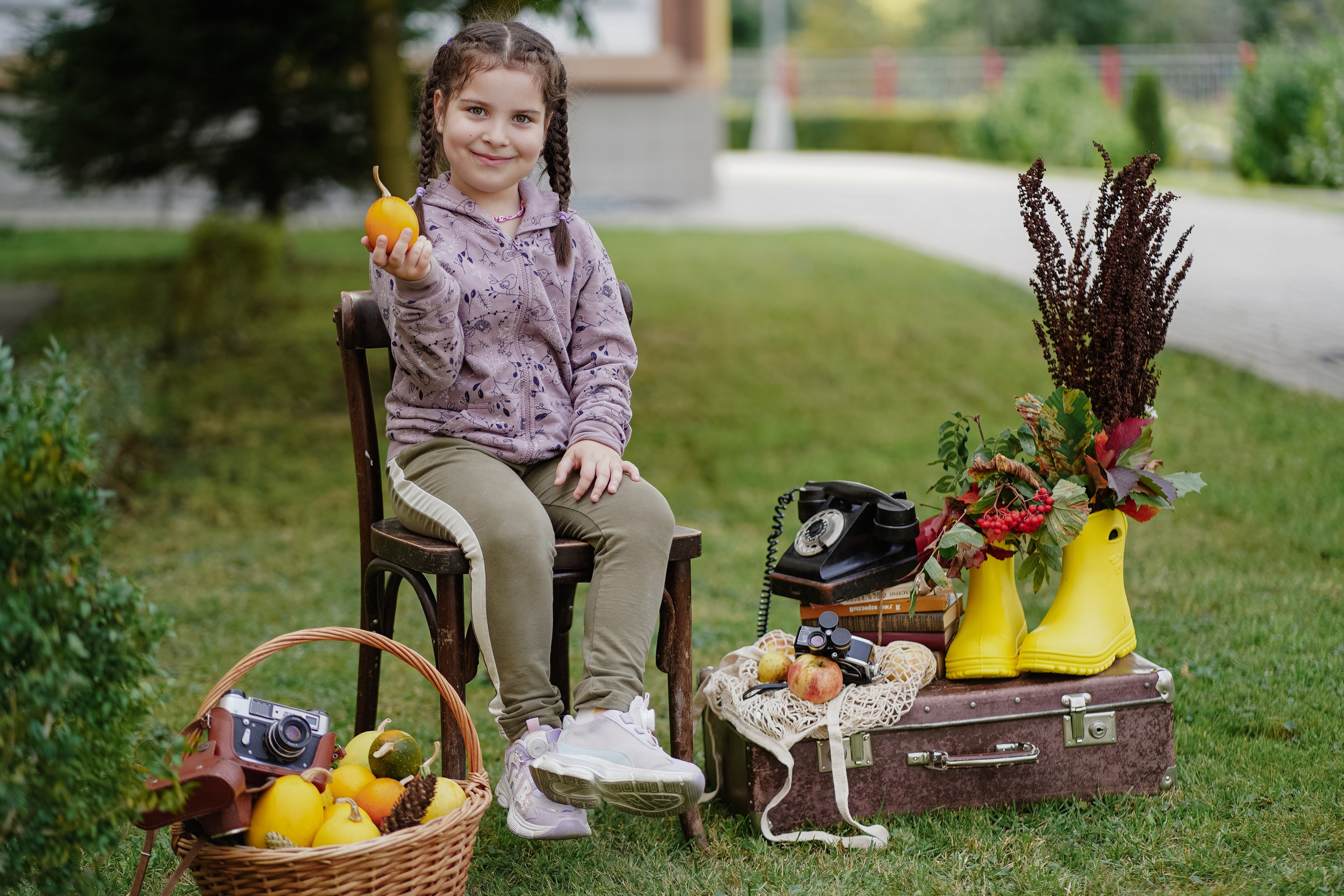 Съемка в саду. Семейный и детский фотограф в Москве (Тинао) Галкина Алевтина