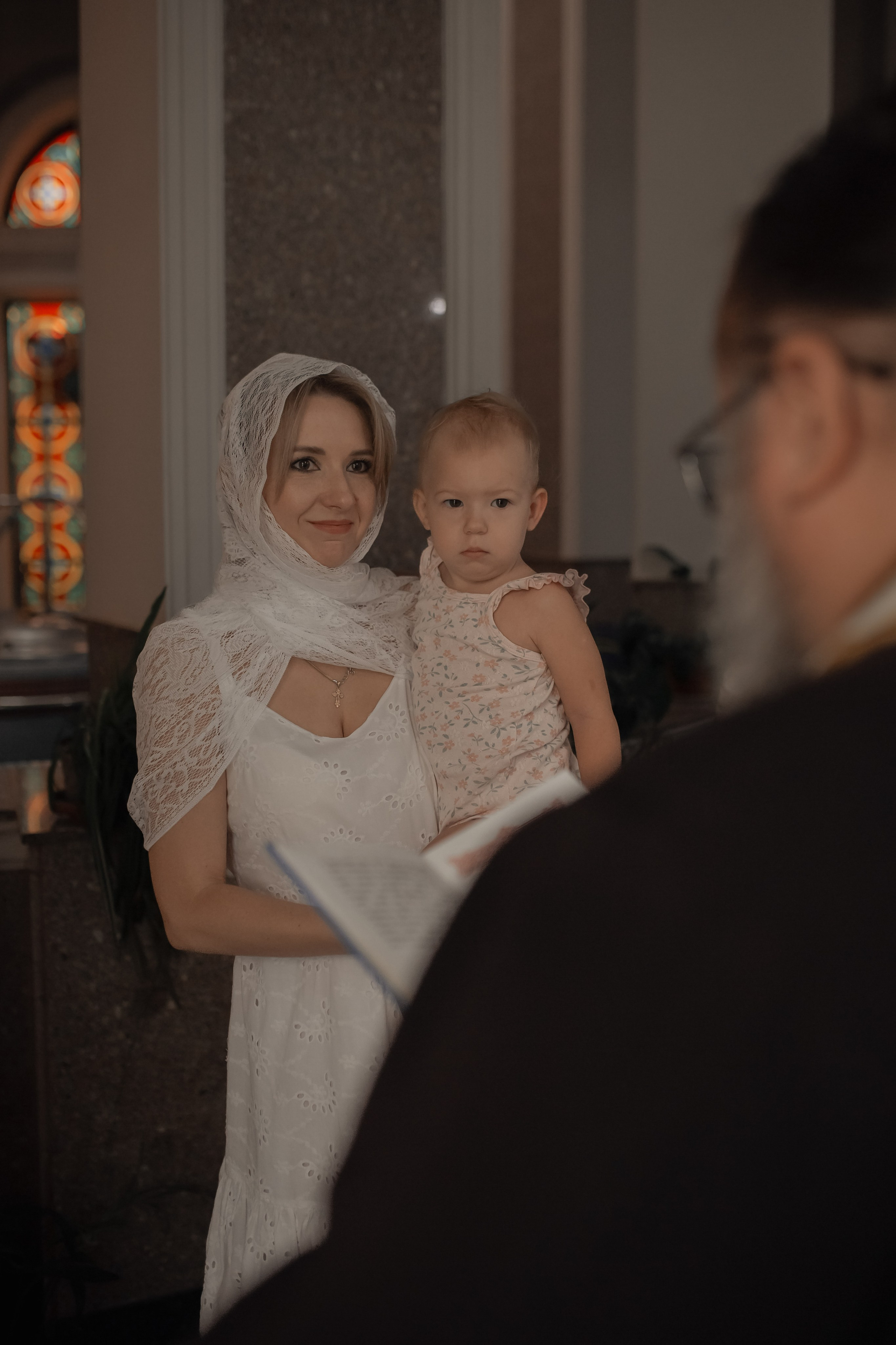 Крещение Алисы и Ксении. Фотограф на Крещение и Венчание в Ташкенте